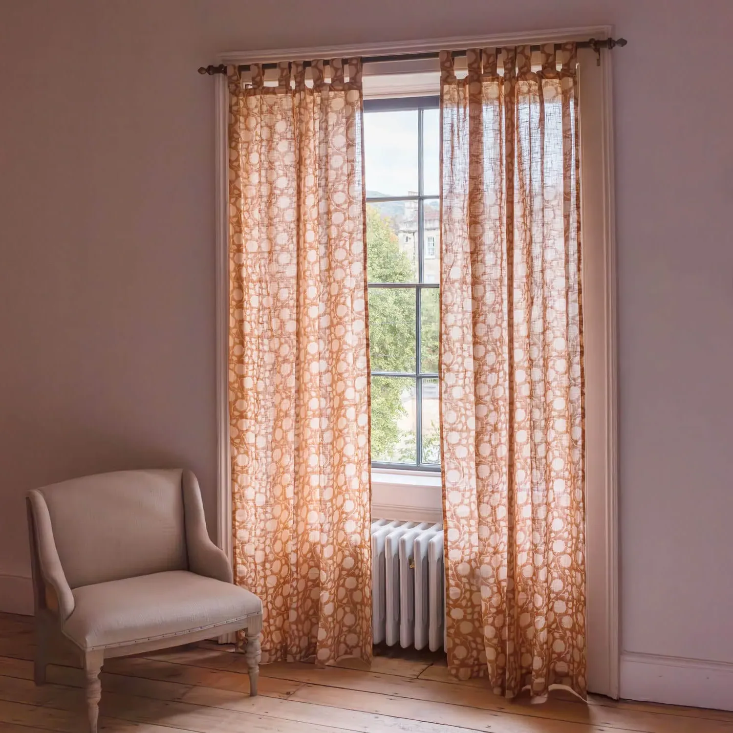 Fleur Single Curtain - Cotton image