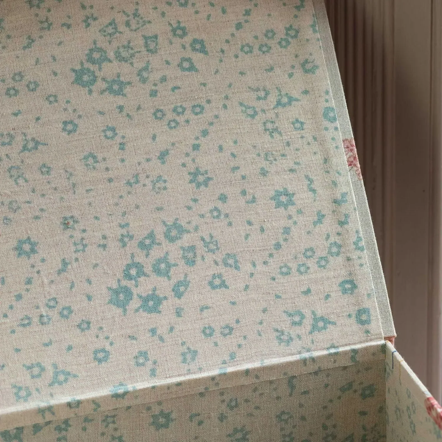 Floral Small Storage Box - Cotton