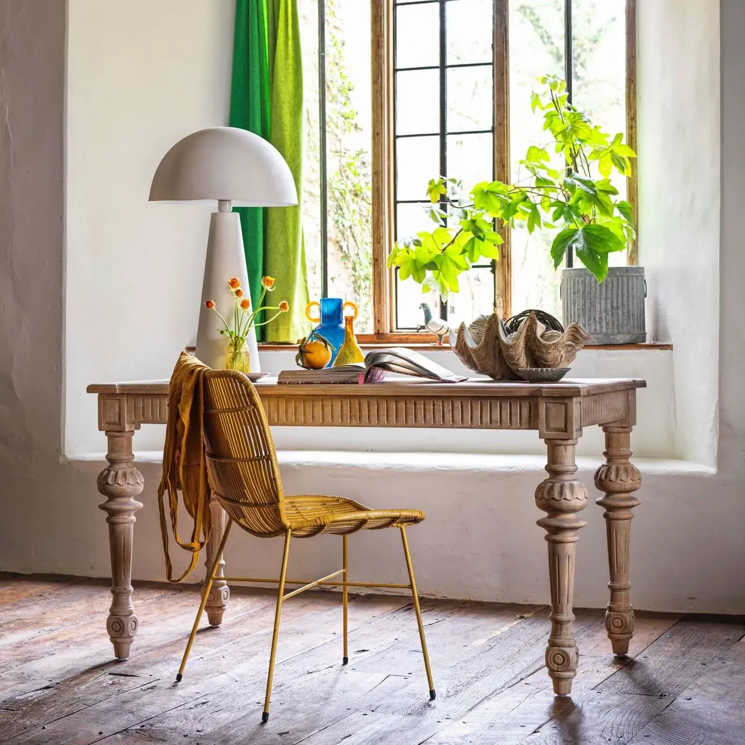 Frederick Desk - Natural, Mango Wood image