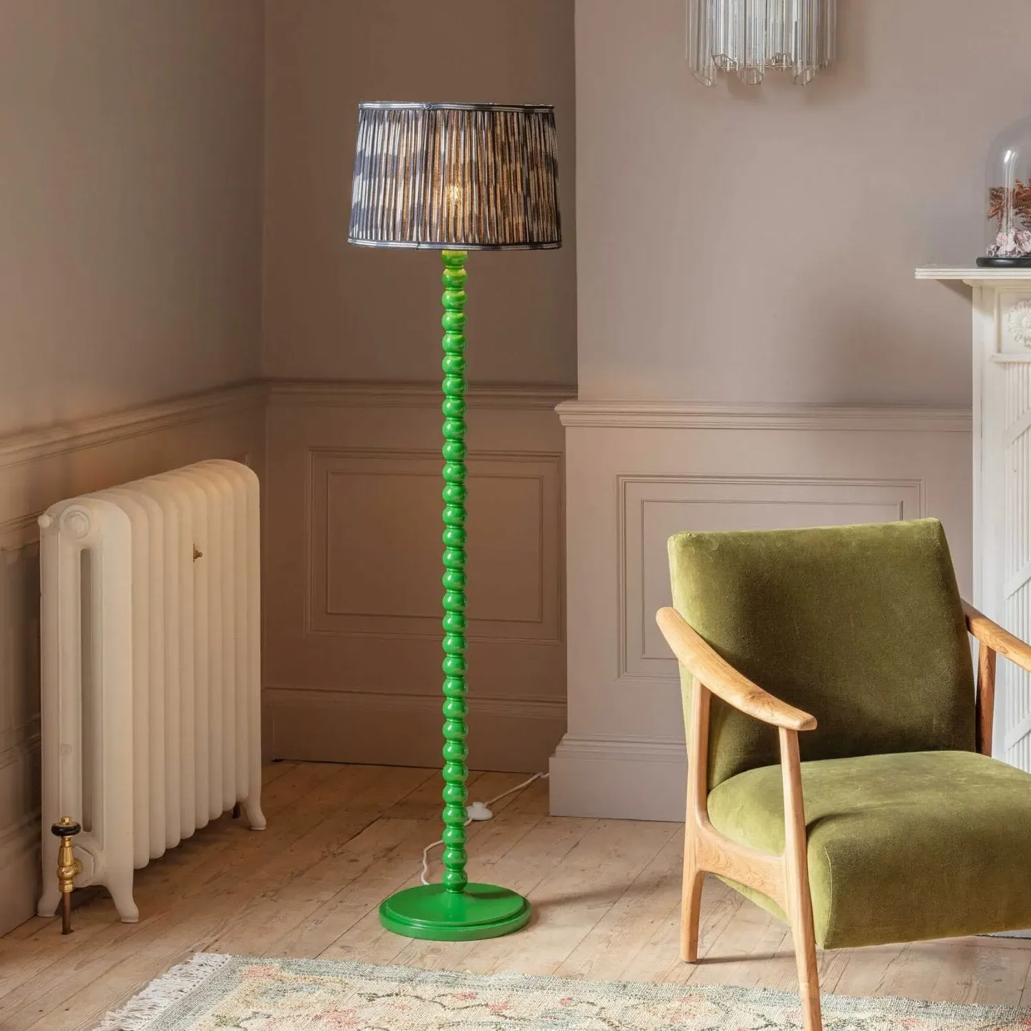 Freya Floor Lamp - Green