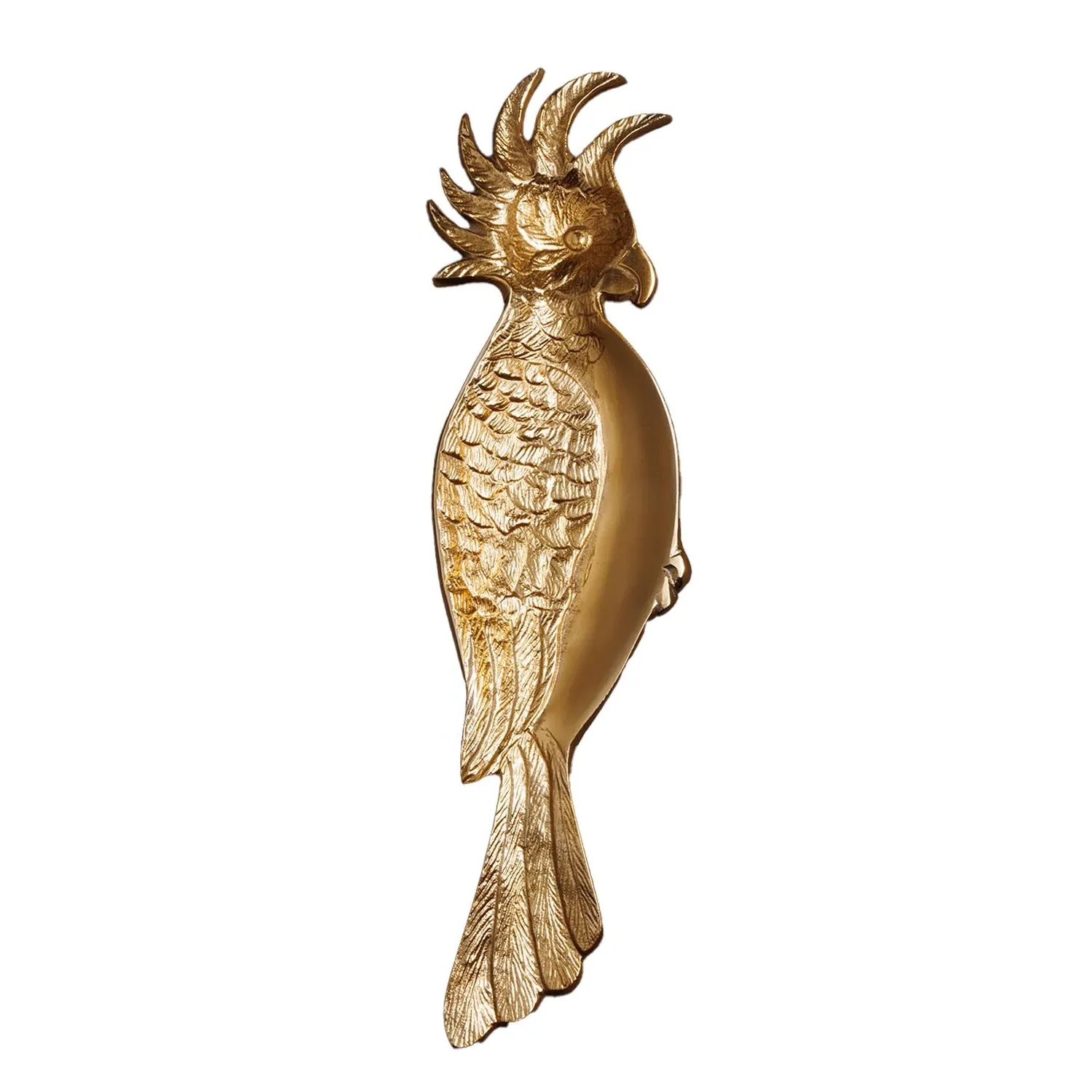 Golden Cockatoo Trinket Dish - Gold, Aluminium image