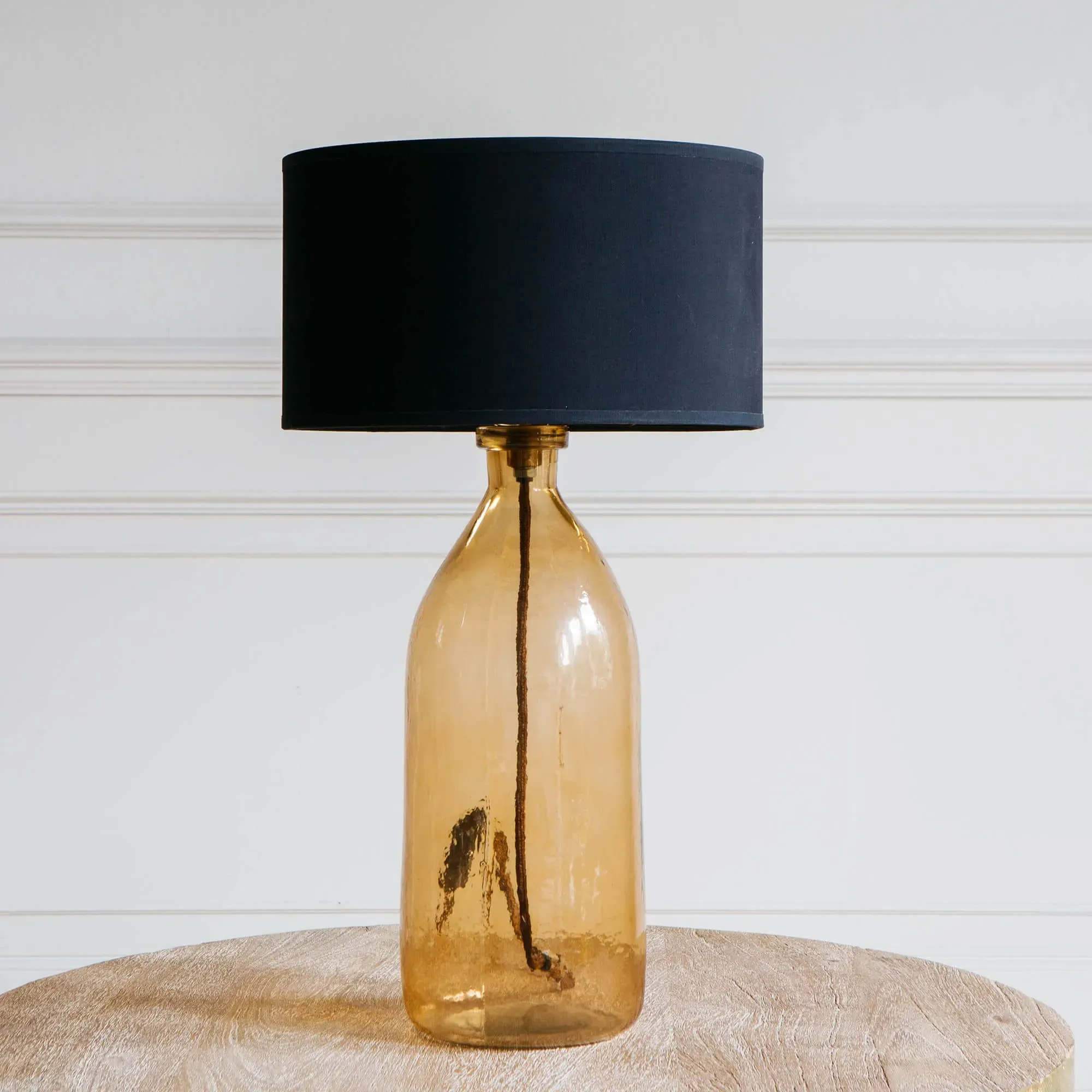 Gordon Table Lamp - Golden Orange, Glass