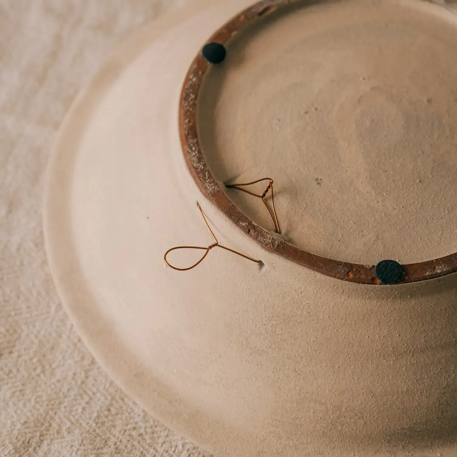 Granada Bowl - White, Terracotta