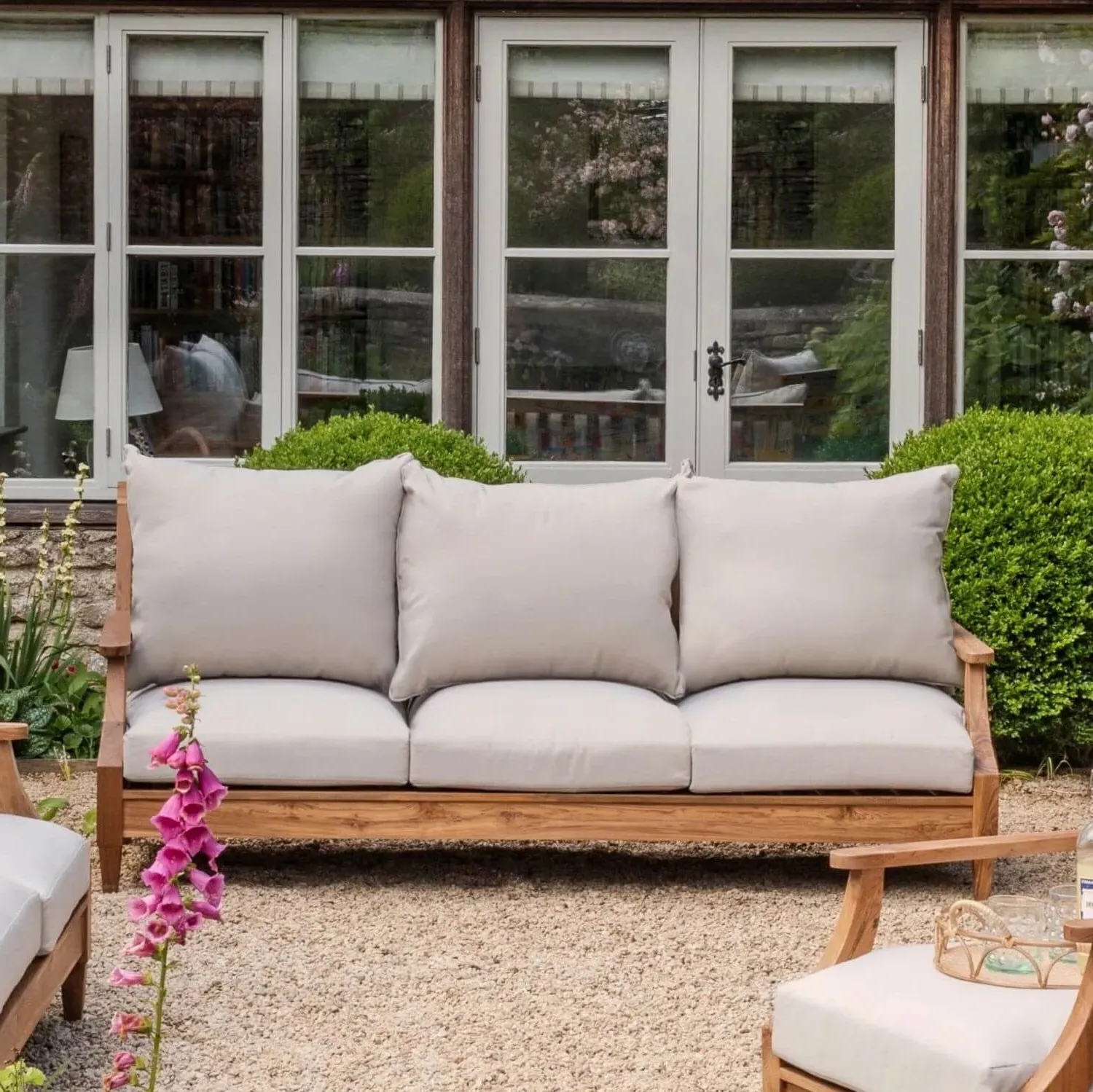 Greyson 3-Seater Outdoor Sofa - Teak image