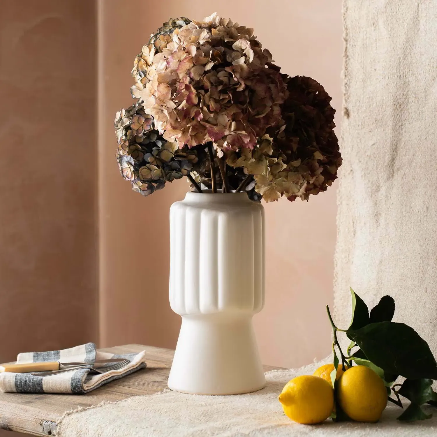 Harman Ceramic Vase - White