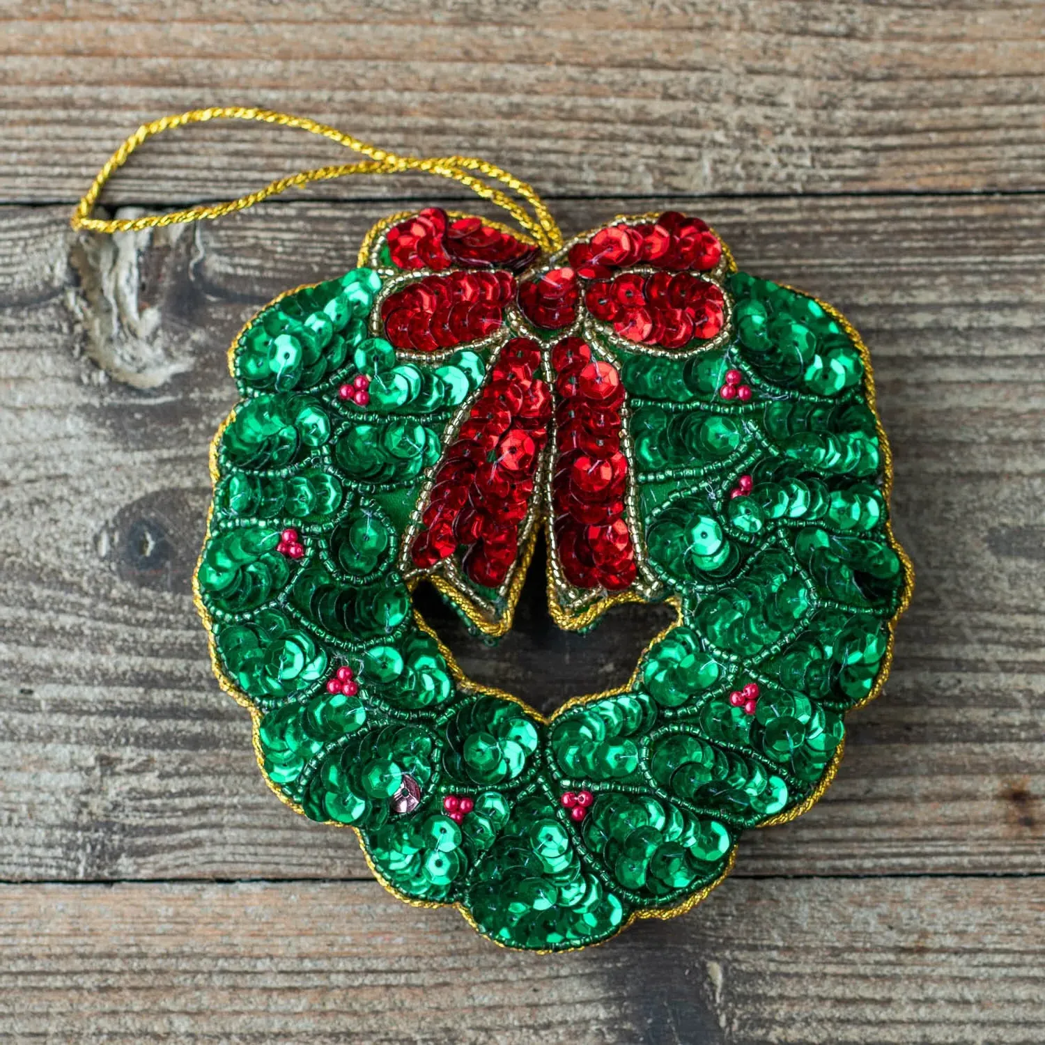 House Advent Calendar with 24 Hanging Decorations - Cotton Canvas