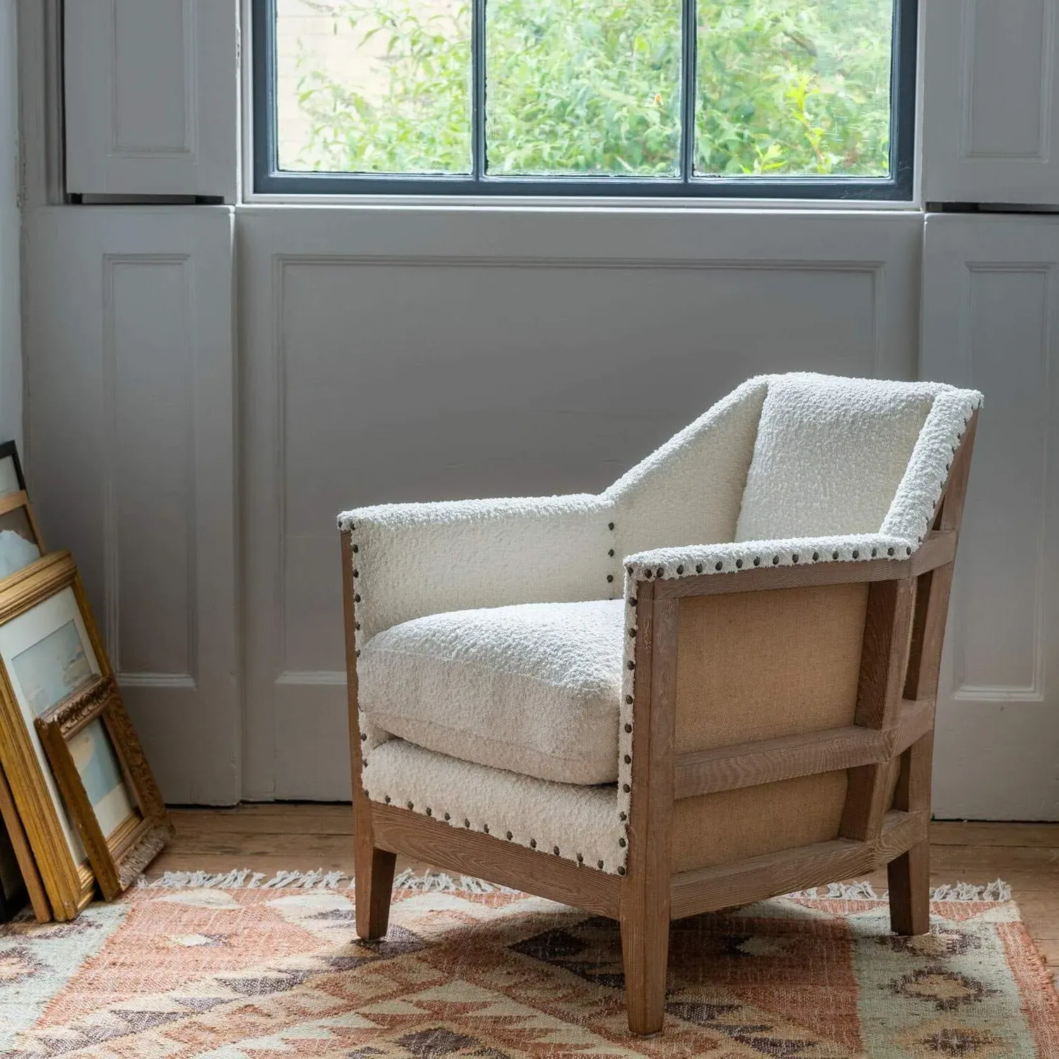 Hoxton Armchair - Chalk, Bouclé image