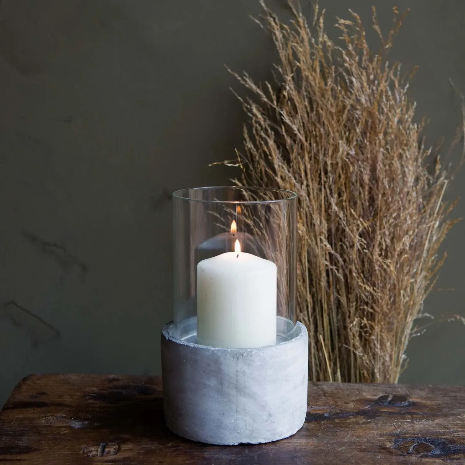 Hurricane Lantern - Concrete image