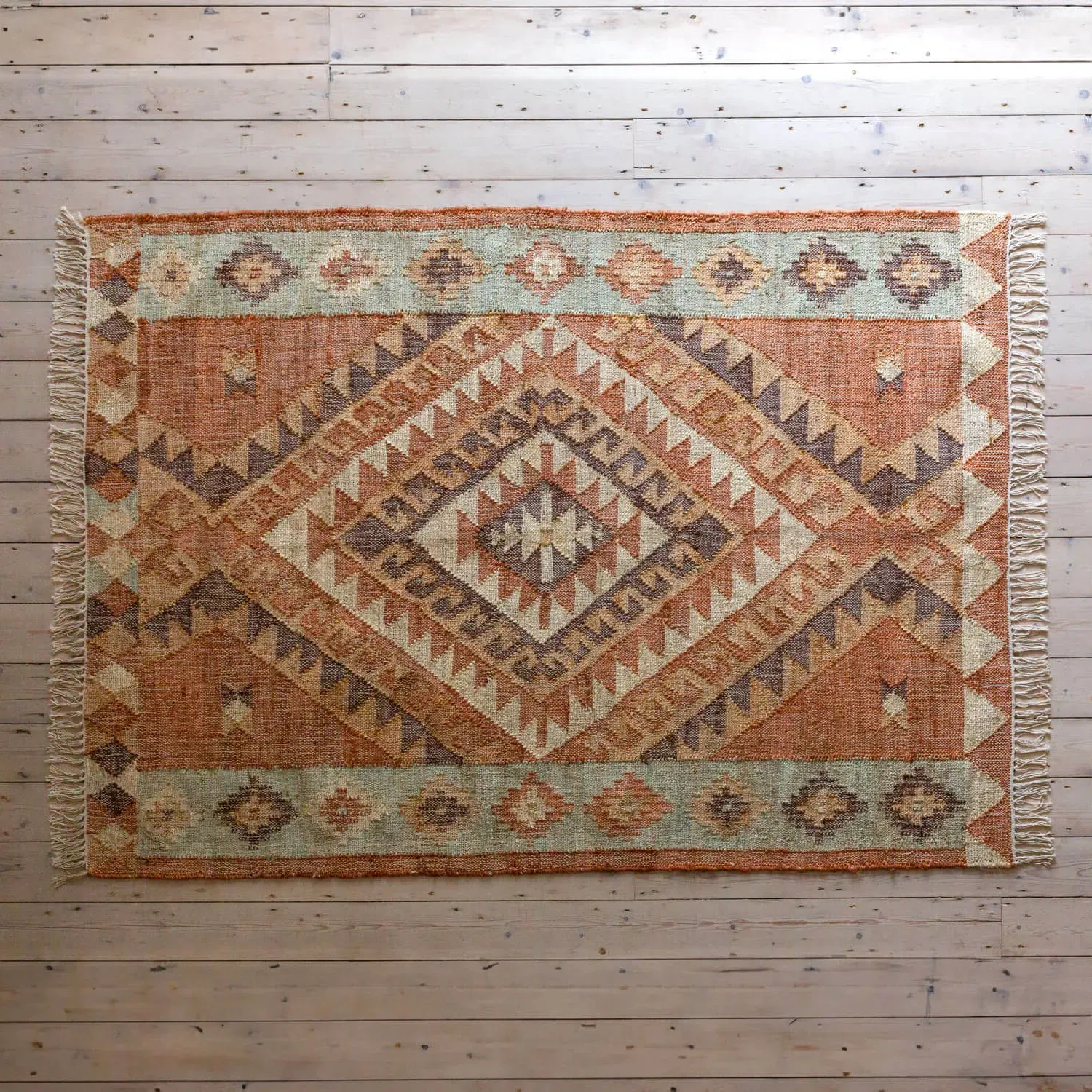 Ira Jute Kilim Rug - Jute