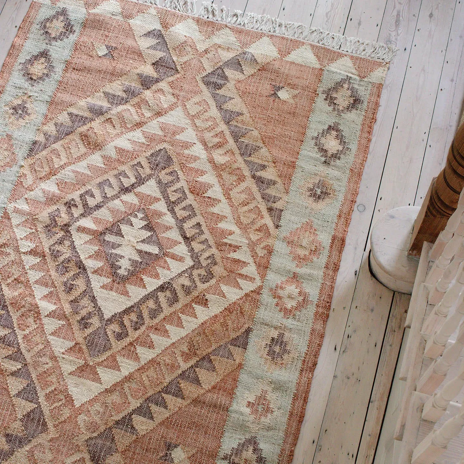 Ira Jute Kilim Rug - Jute