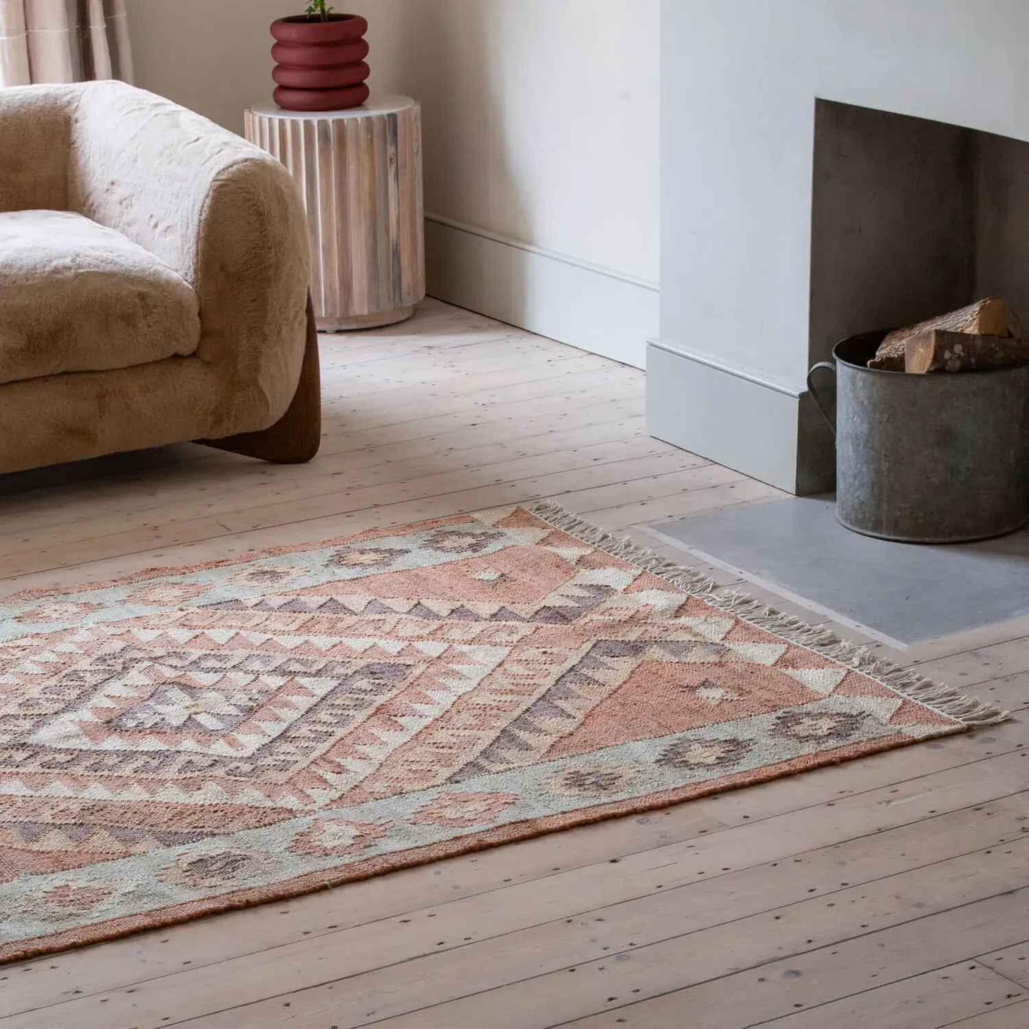 Ira Jute Kilim Rug - Jute image