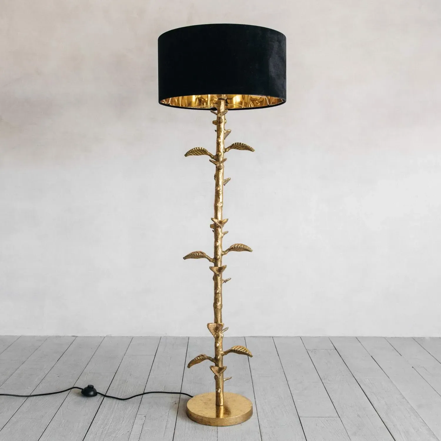 Jack Floor Lamp - Gold, Aluminium