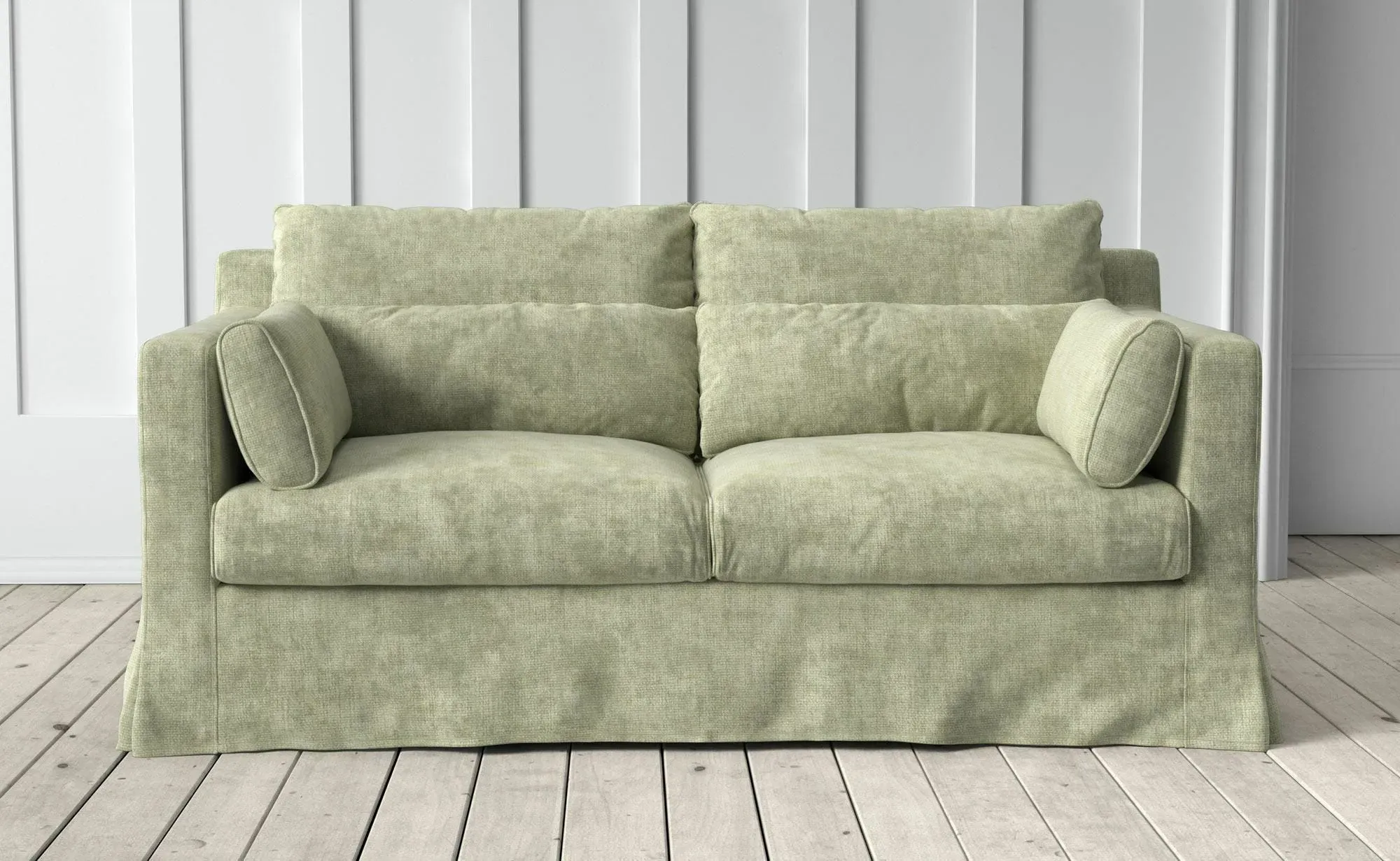 Jasmine 2-Seater Sofa - Fennel, Chenille