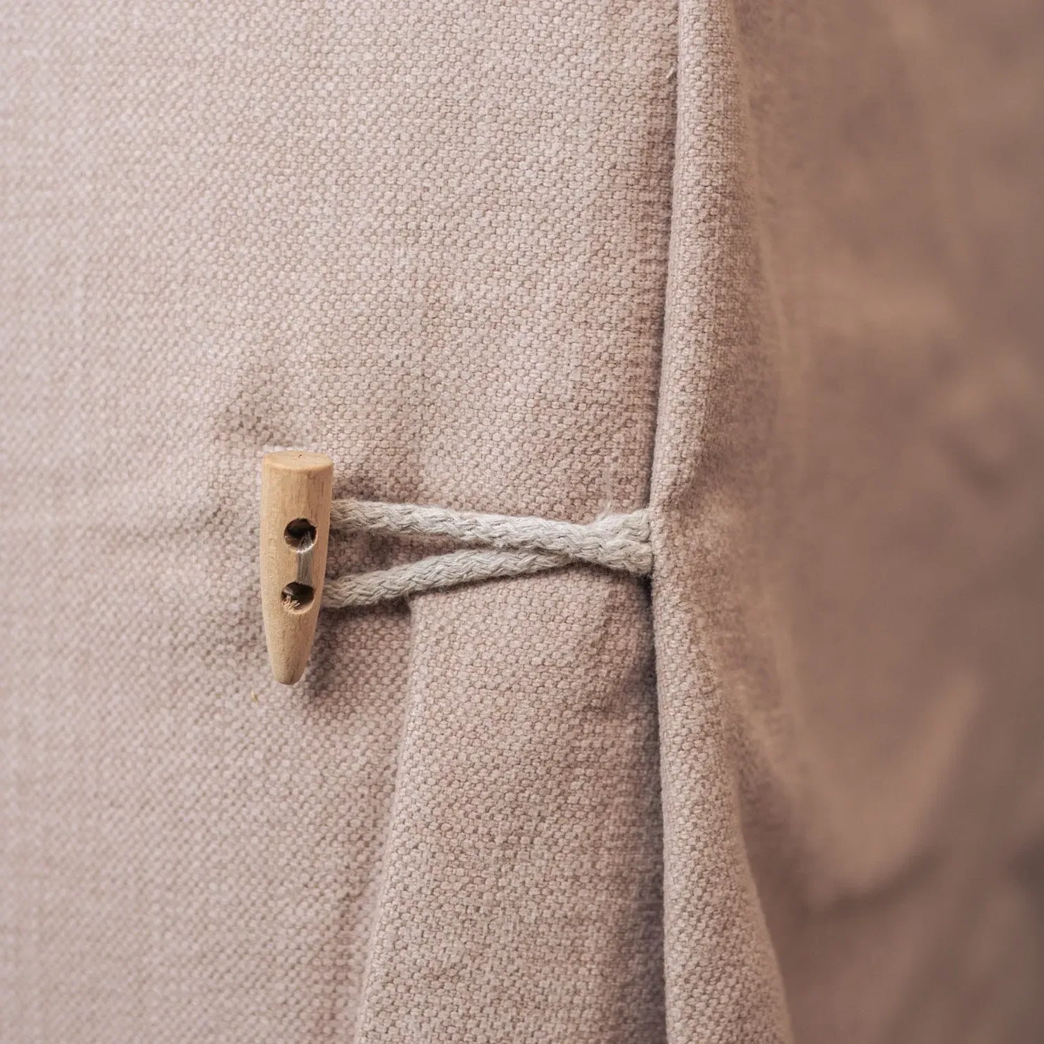 Jasmine 3-Seater Sofa with Cushions - Powder Pink, Cotton Linen