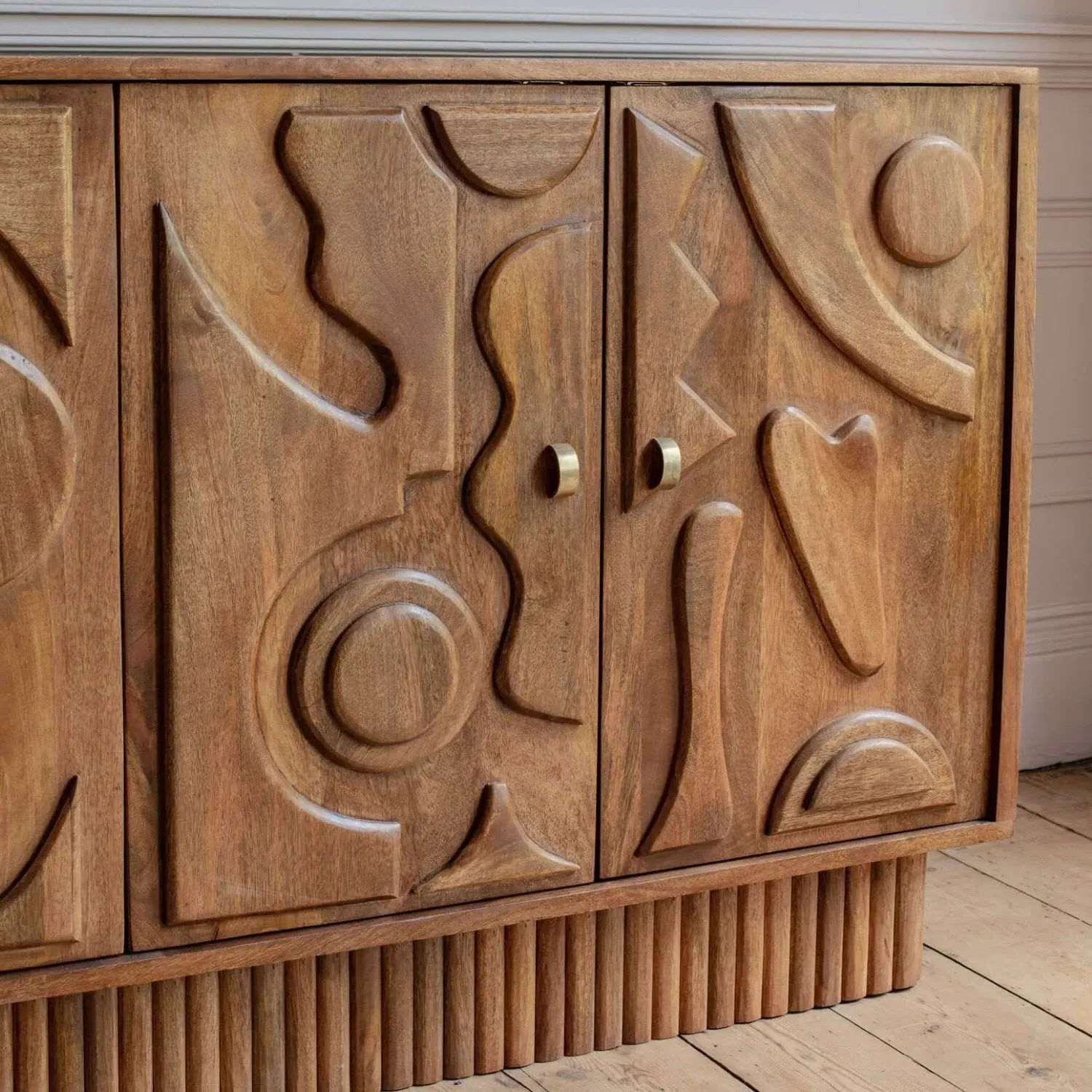 Jesse Four Door Sideboard - Mango Wood