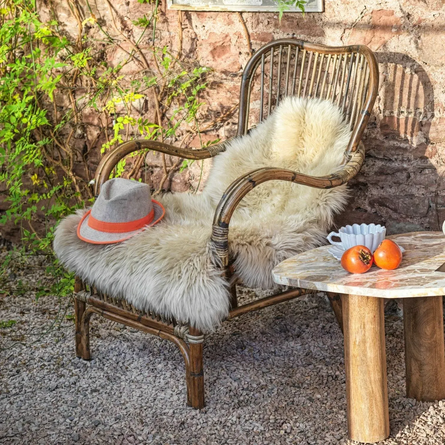 Joelle Rattan Chair - Natural image