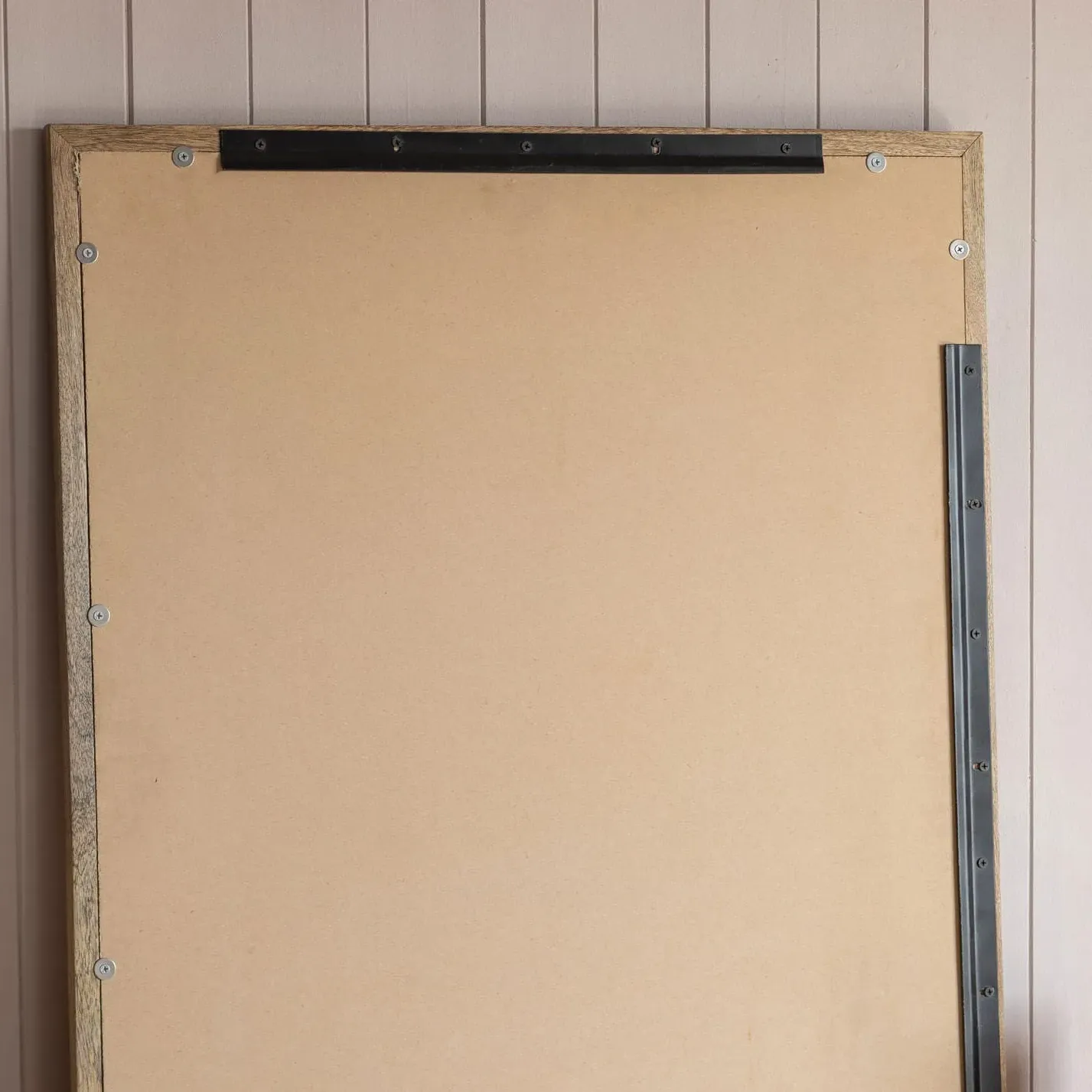 Jute Wall Art - White, Mango Wood