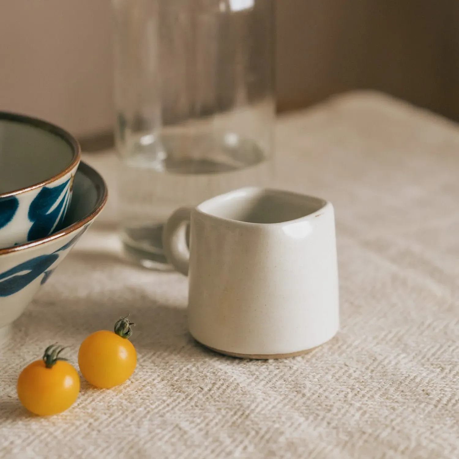 Kapi Mug - Milk White, Stoneware