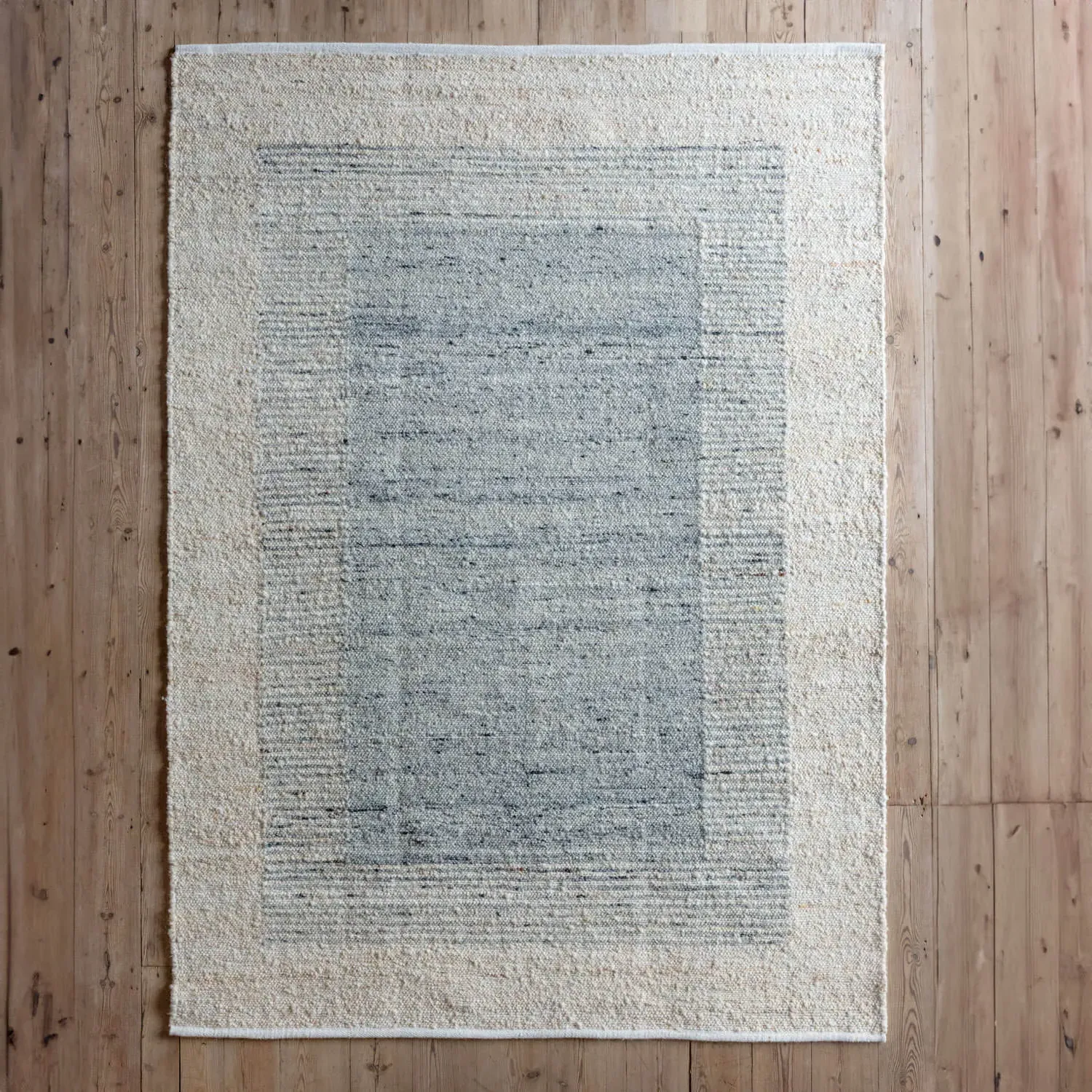 Kit Wool Rug - Grey, Cream image