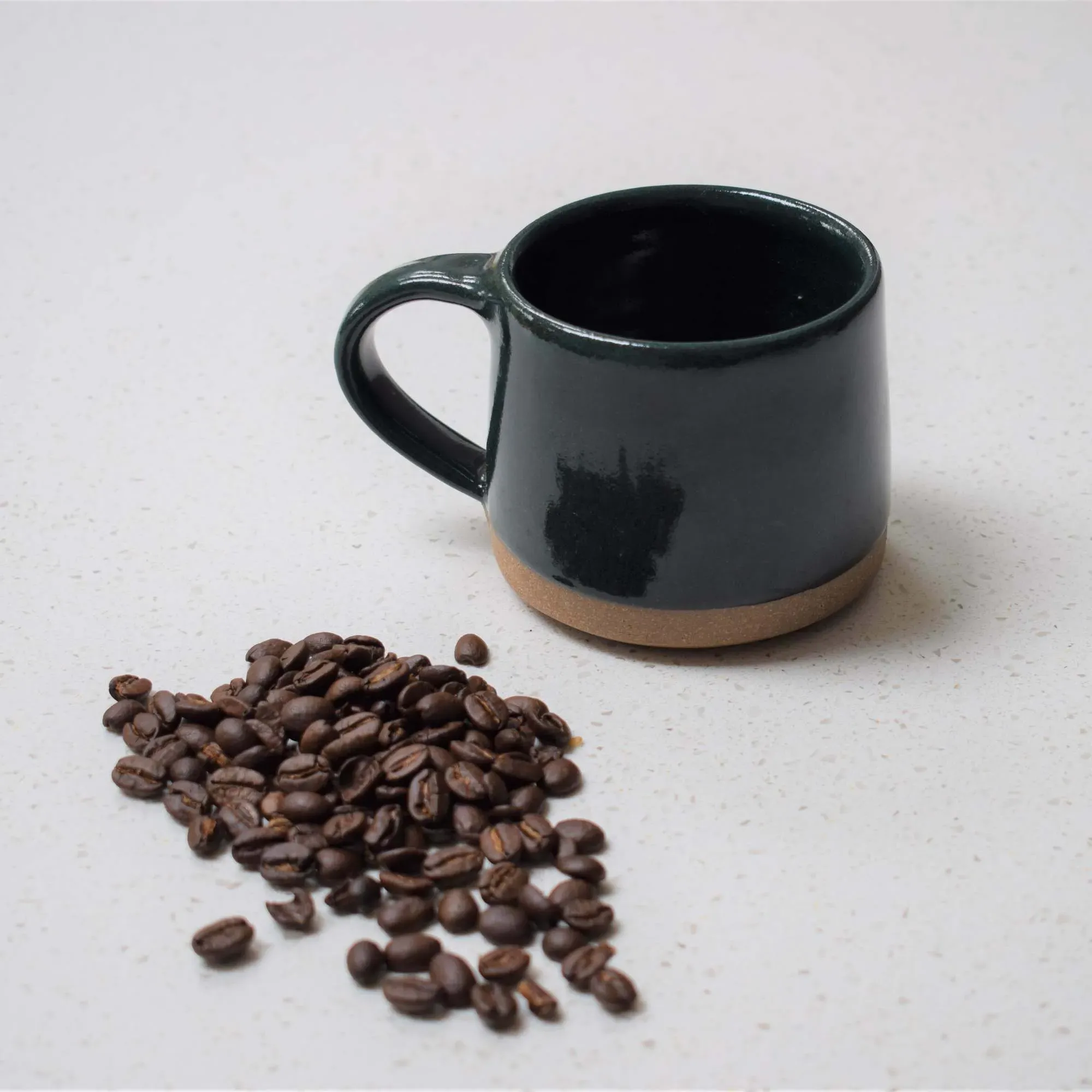 Koko Mug - Pine Green, Ceramic