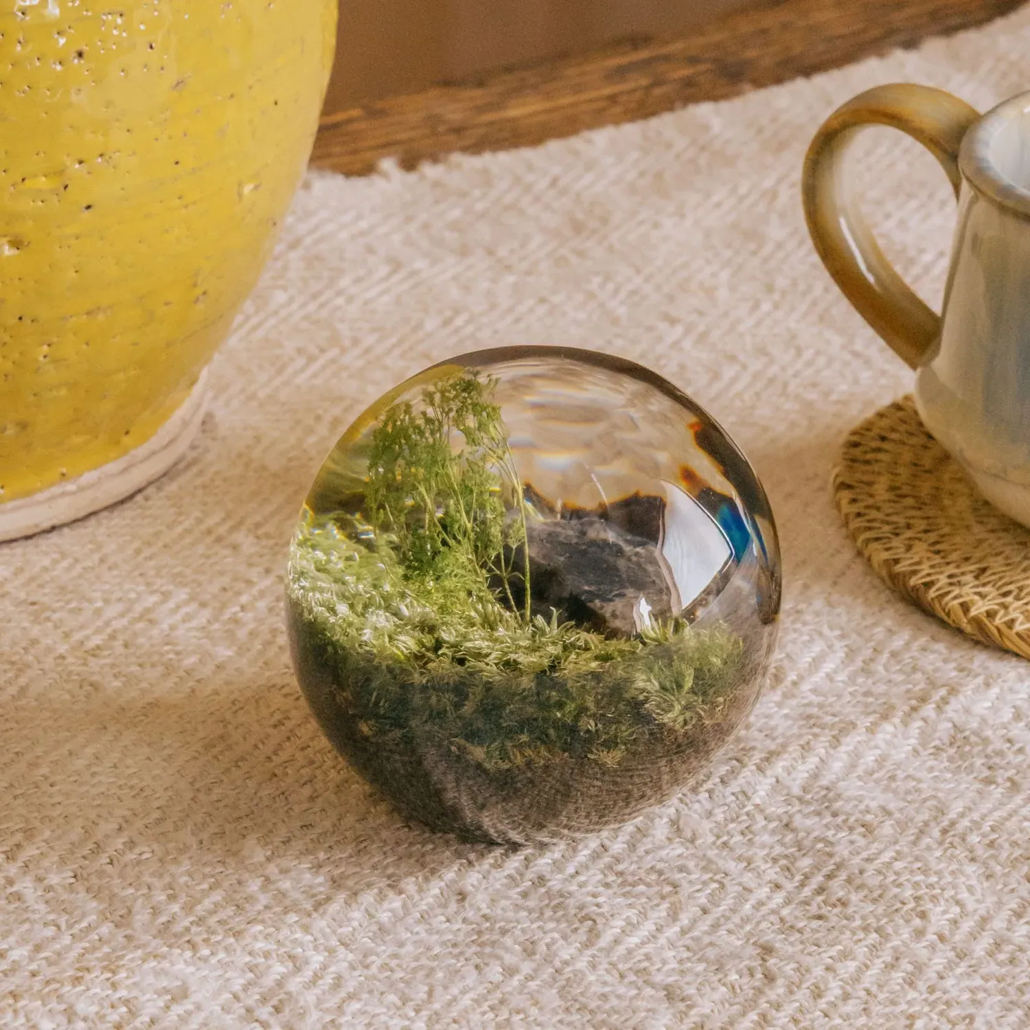 Land Clear Resin Ball - Clear, Epoxy Resin