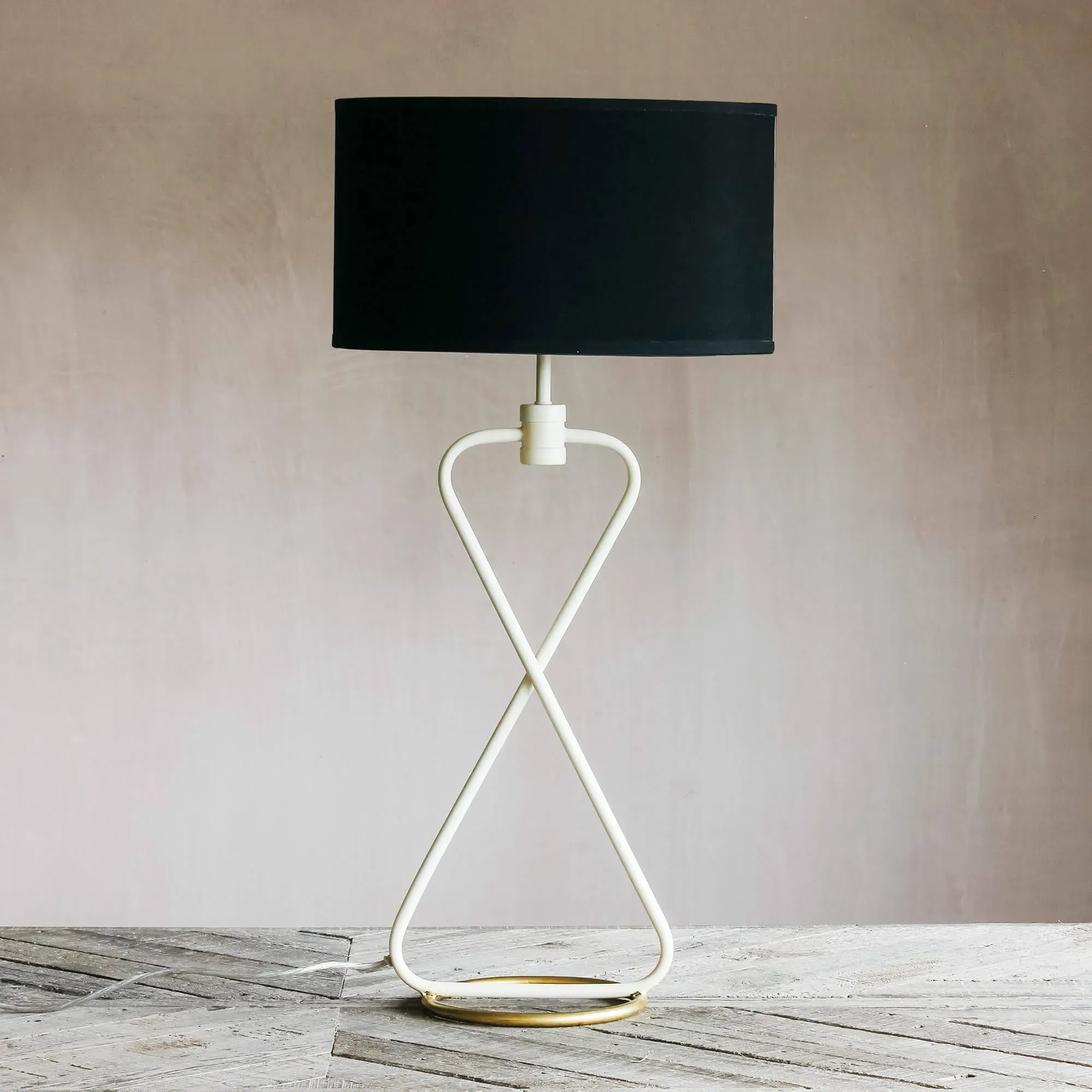Laurent Table Lamp - Ivory, Iron image