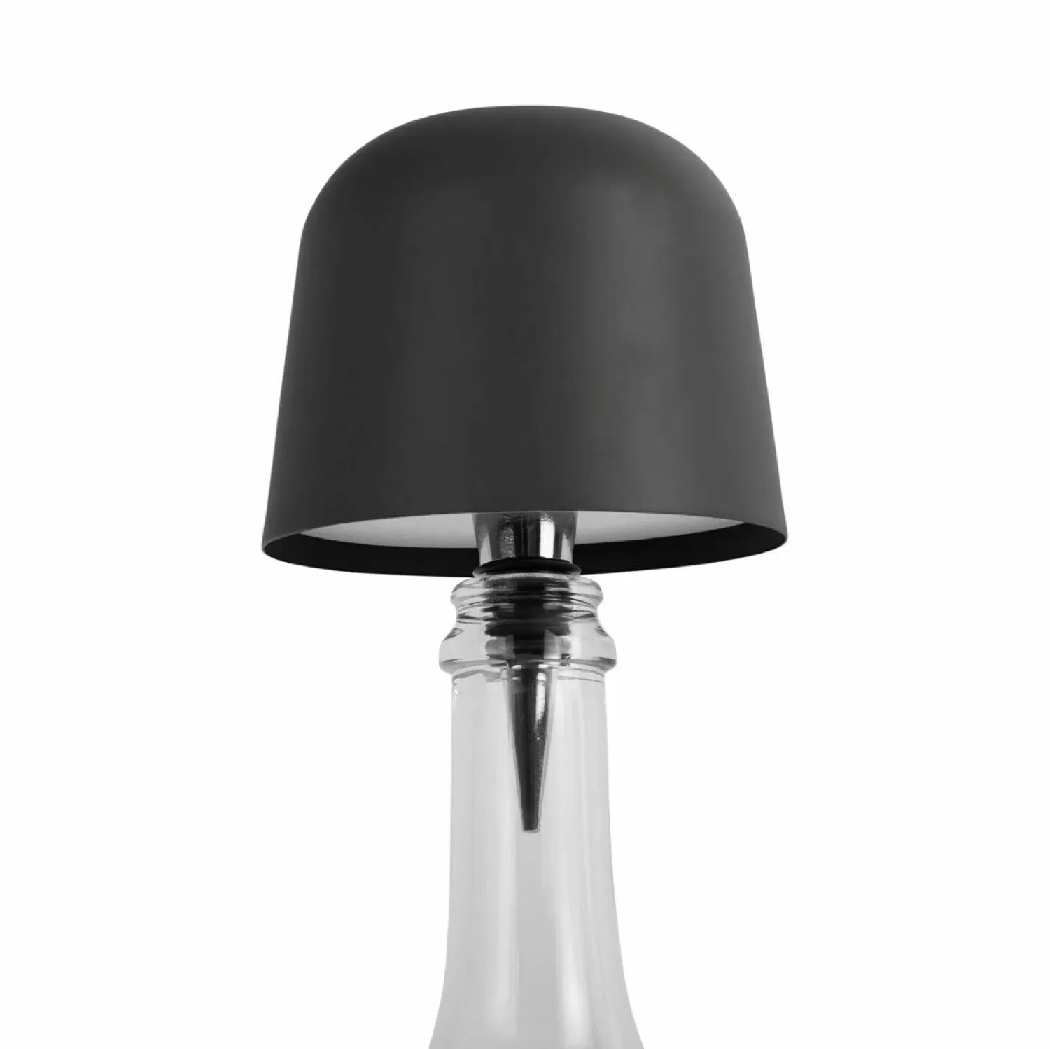 LED Bottle Stopper Lamp - Green, Iron