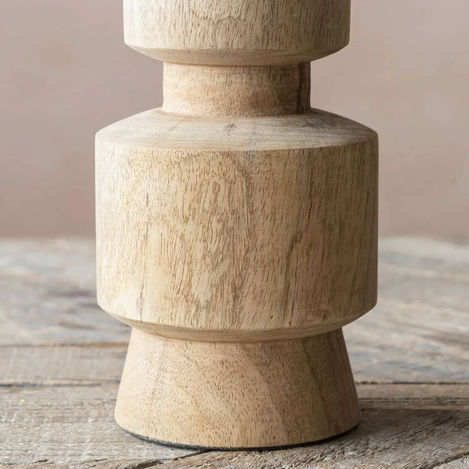 Leigh Table Lamp - Mango Wood