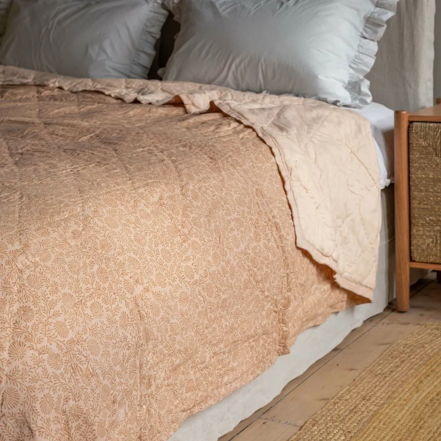 Leilani King Size Quilt - Cotton