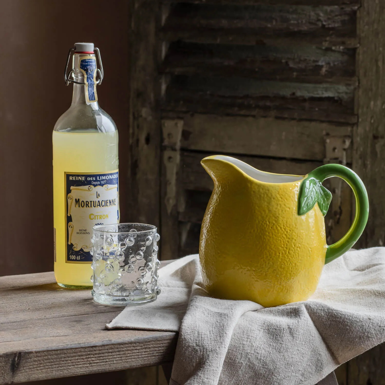 Lemon Ceramic Jug - Yellow