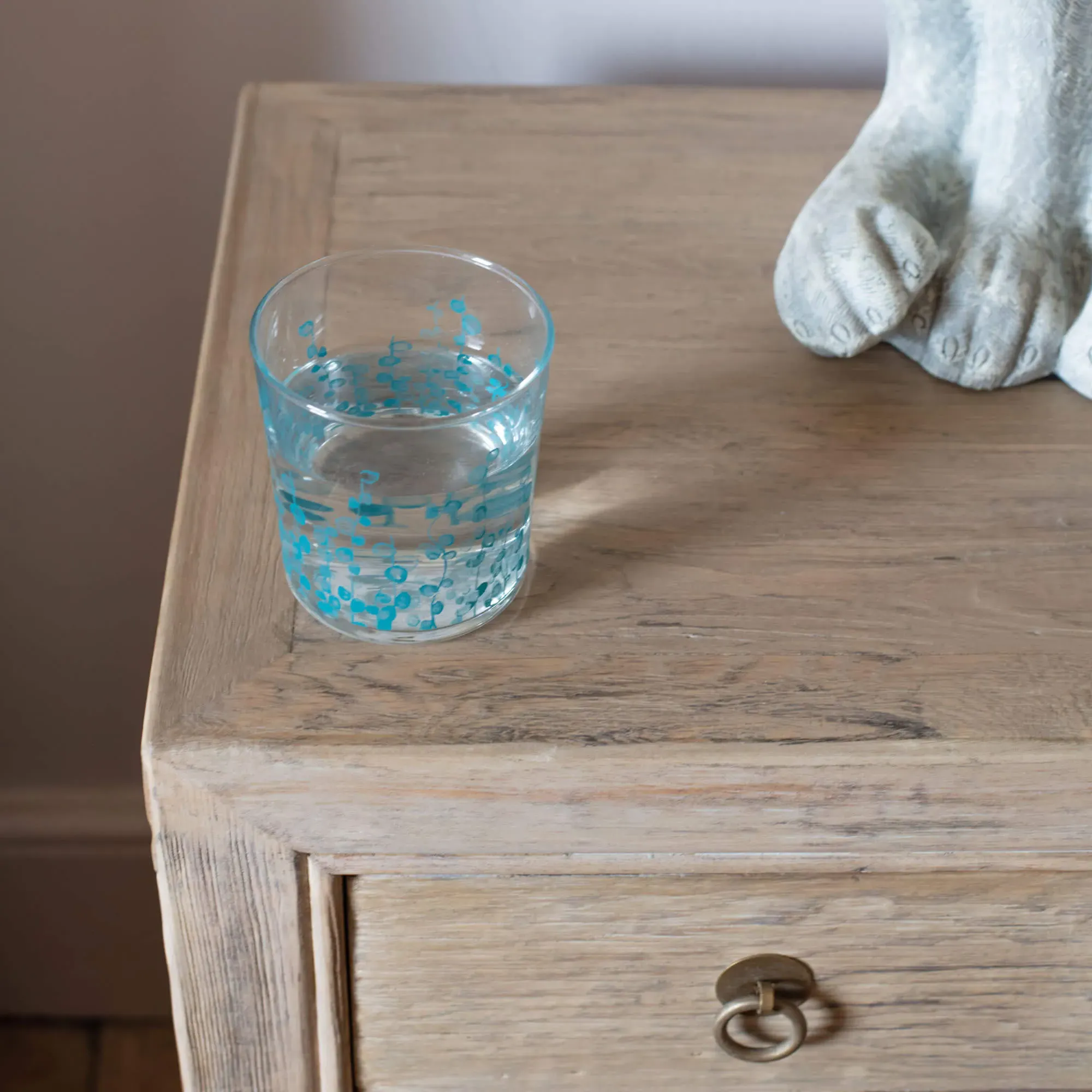 Leshan Bedside Table - Natural, Elm