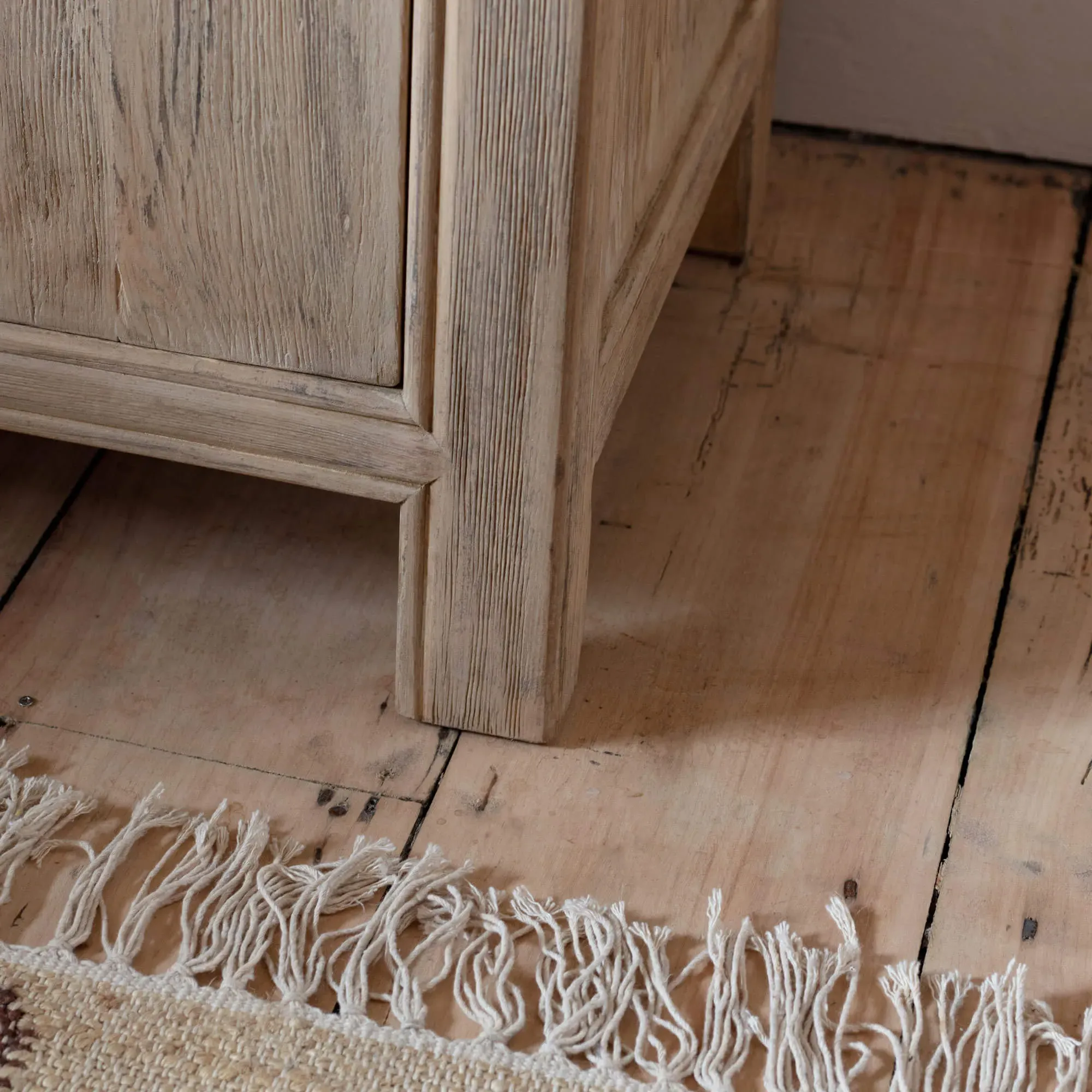 Leshan Bedside Table - Natural, Elm