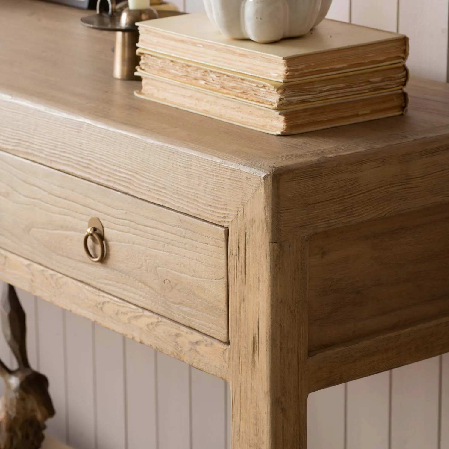 Leshan Three Drawer Sideboard - Natural, Elm