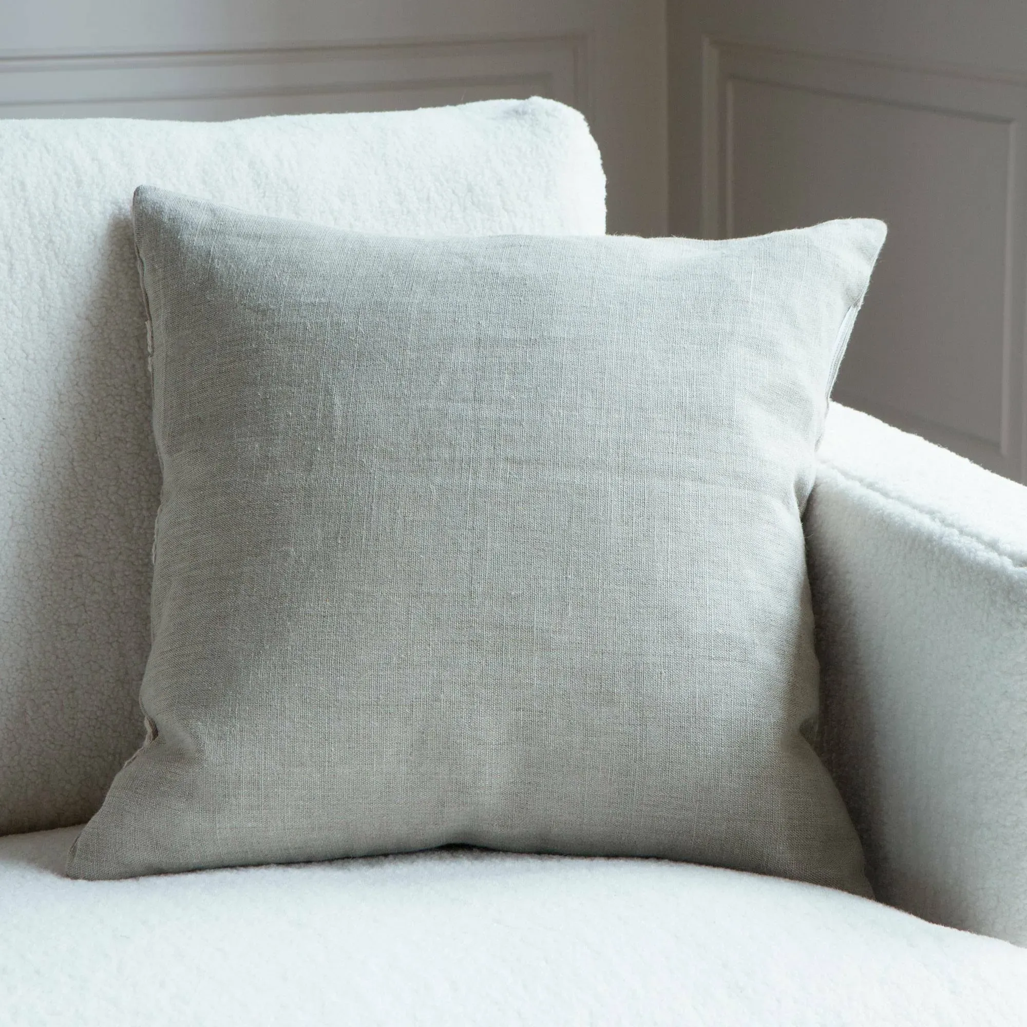 Lilou Square Cushion - Linen