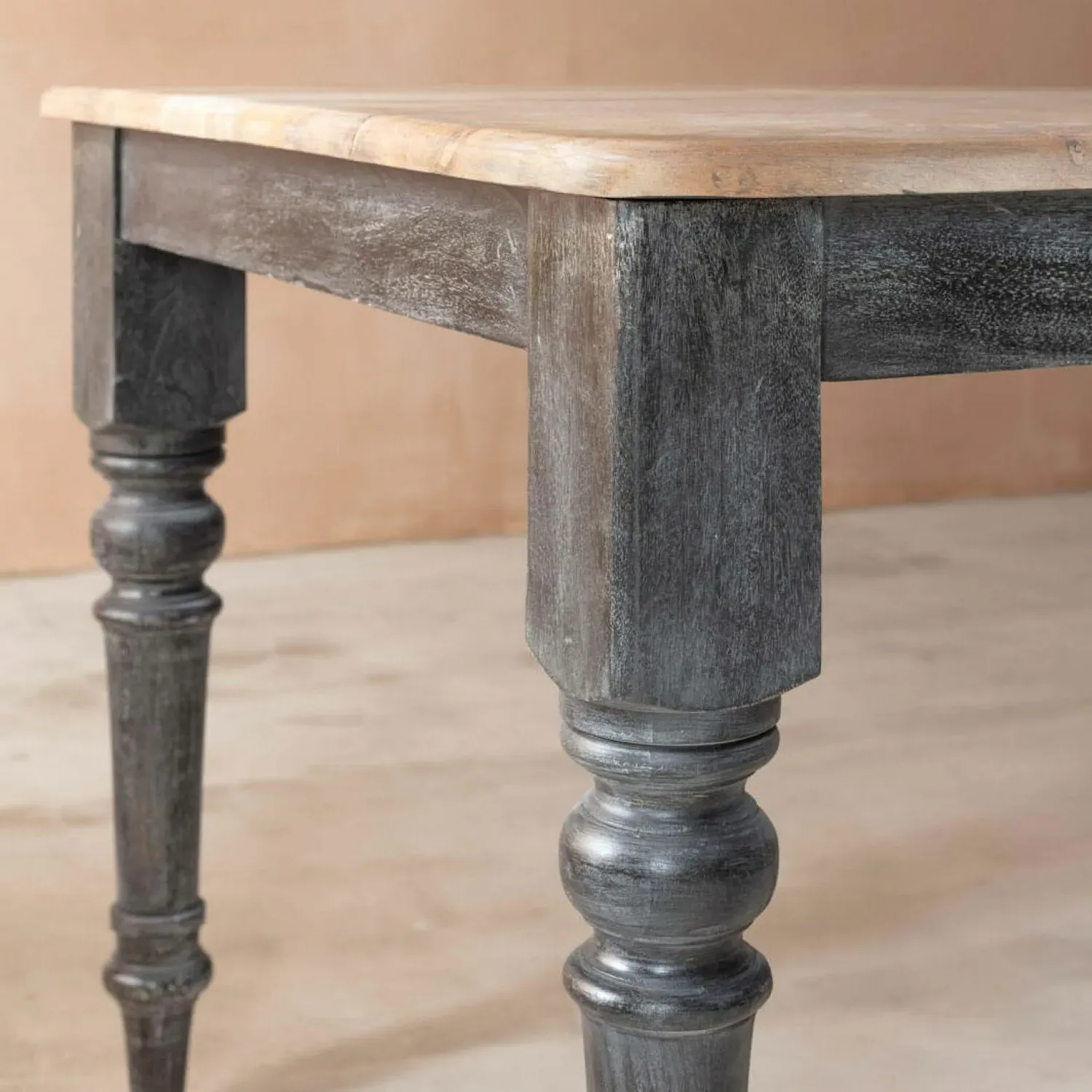 Lincoln 8-Seater Dining Table - Natural, Mango Wood