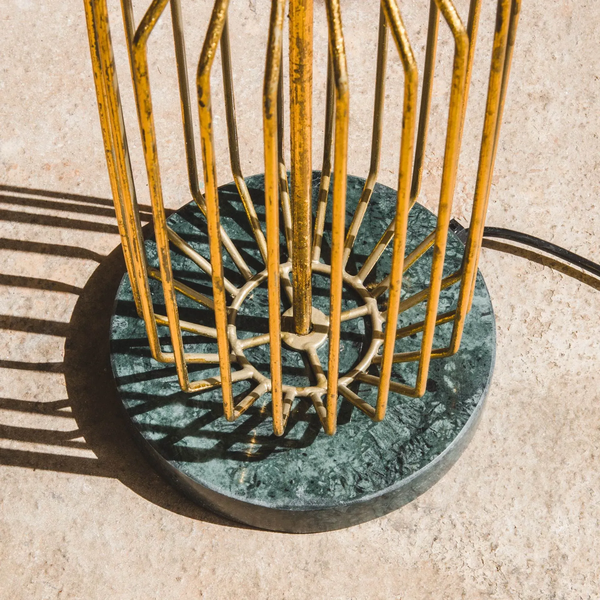 Linear Floor Lamp - Gold, Brass