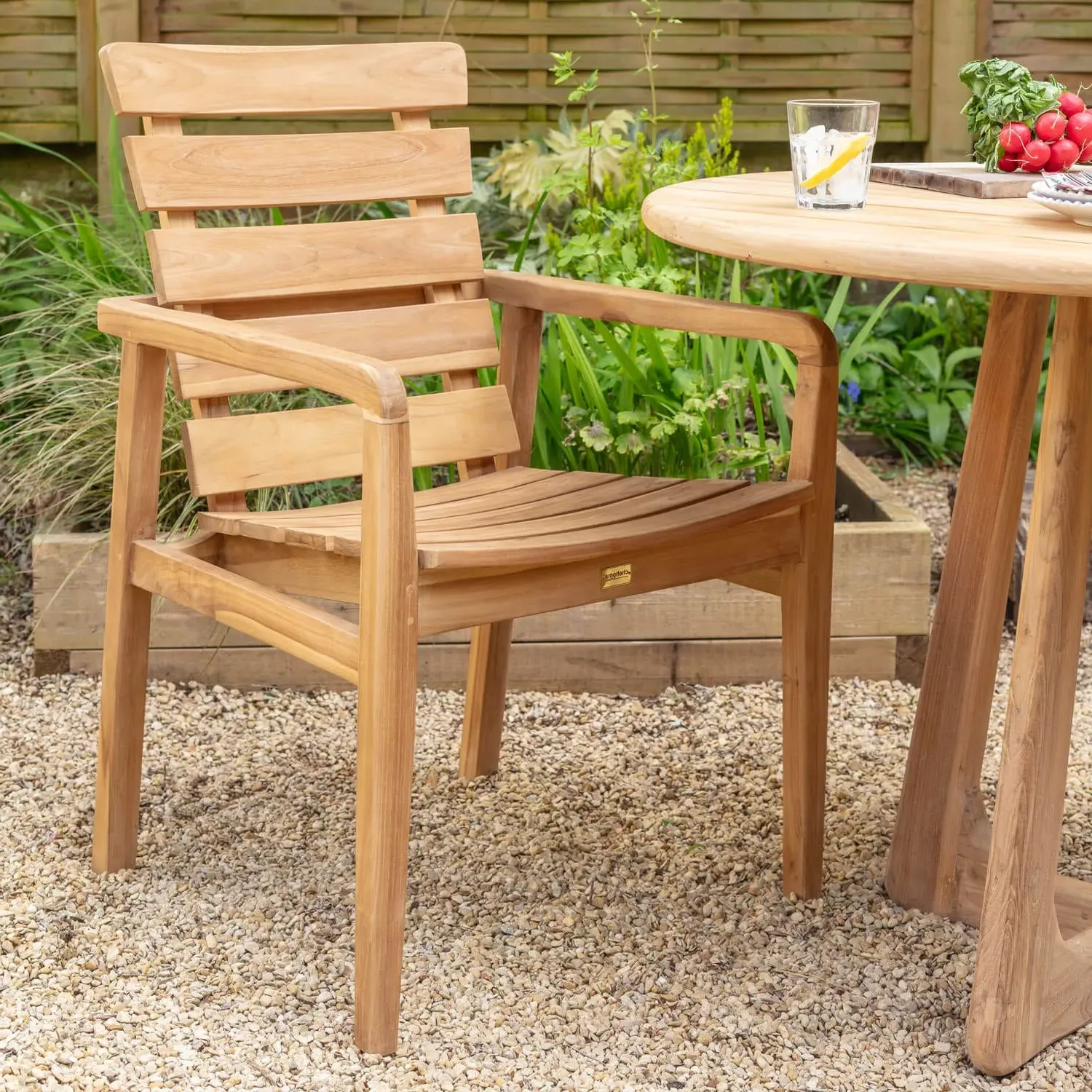 Lisbon Garden Armchair - Teak image