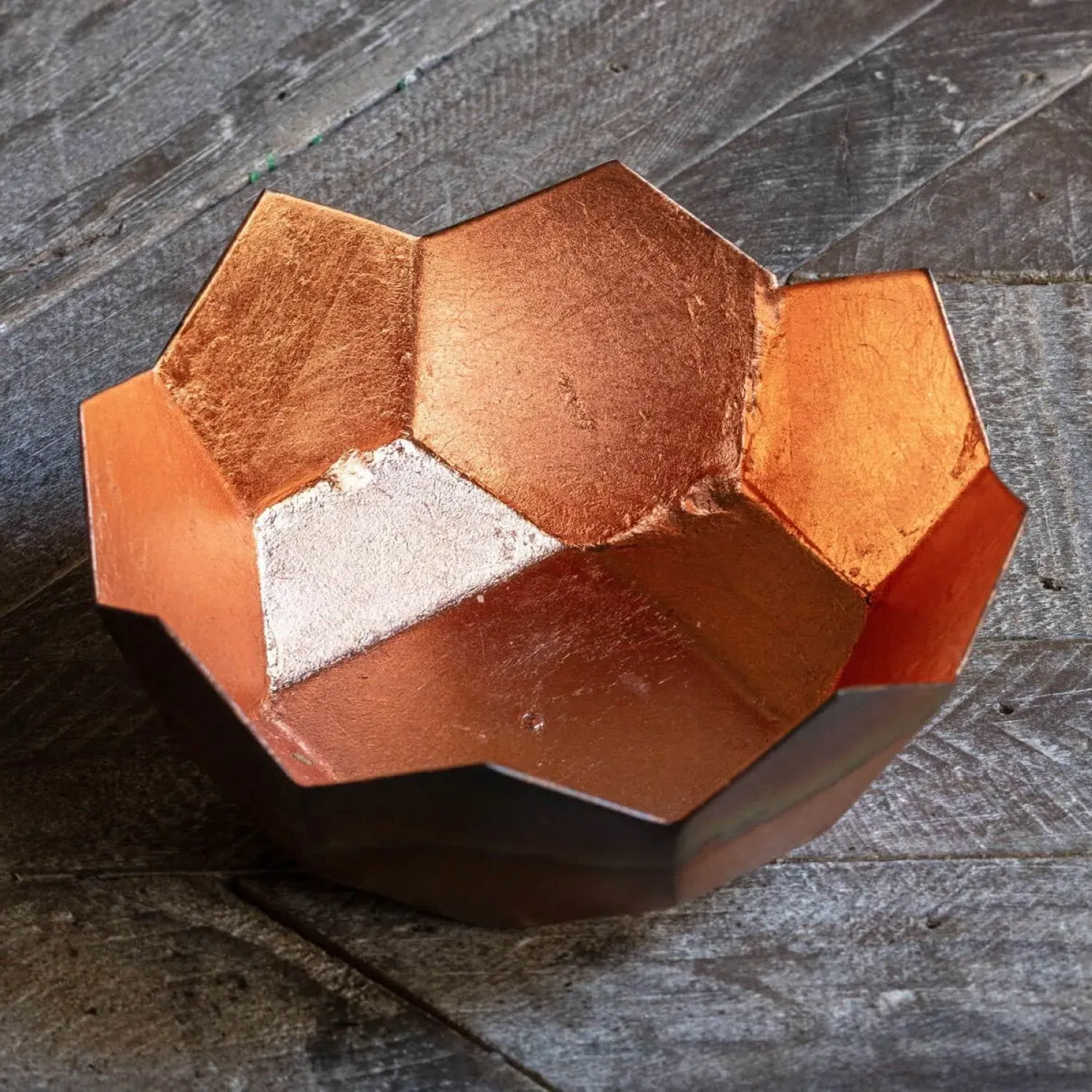 Lotus Tea Light Holder - Gold, Copper