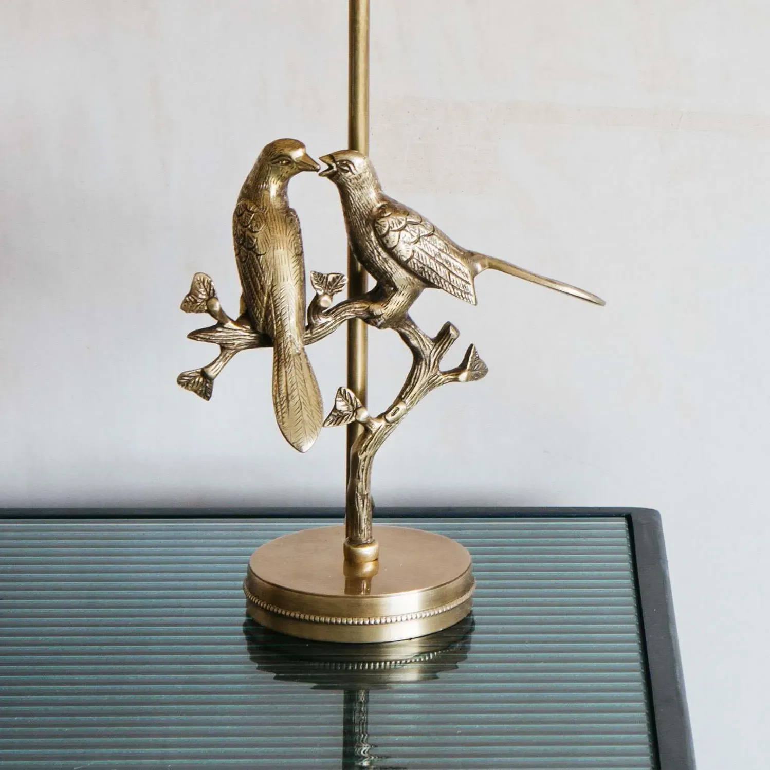 Lovebird Table Lamp - Metal