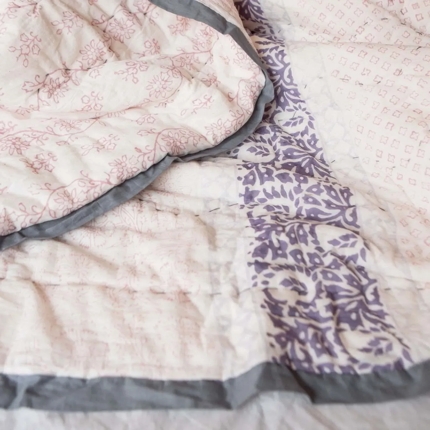 Lucinda King Size Quilt - Cotton
