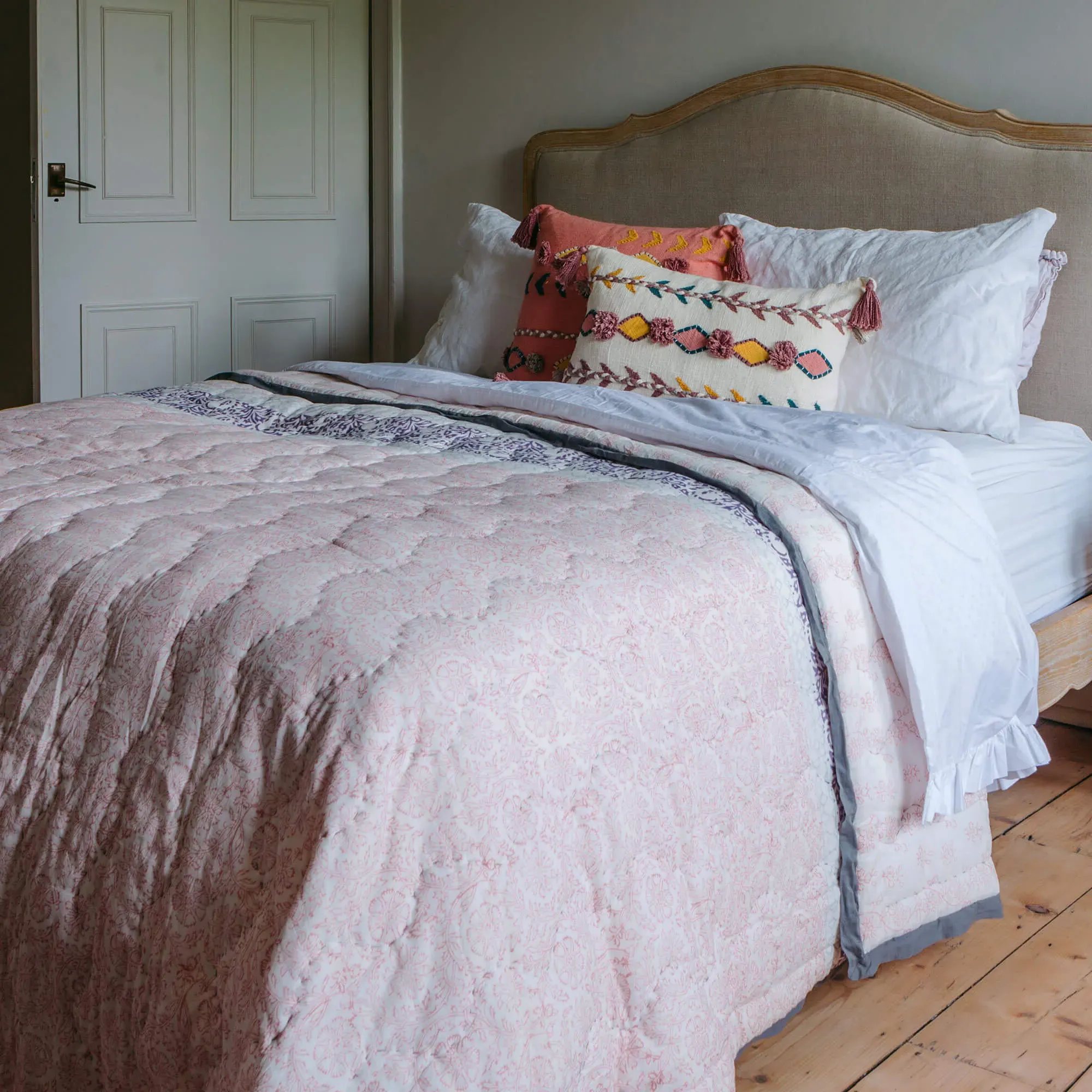 Lucinda Super King Size Quilt - Cotton