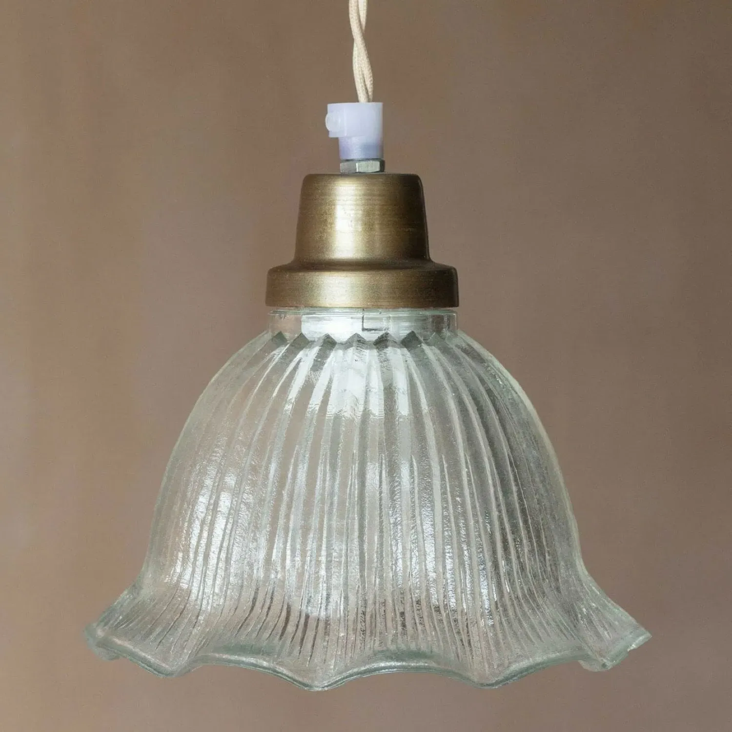 Luella Glass Pendant Light - Glass