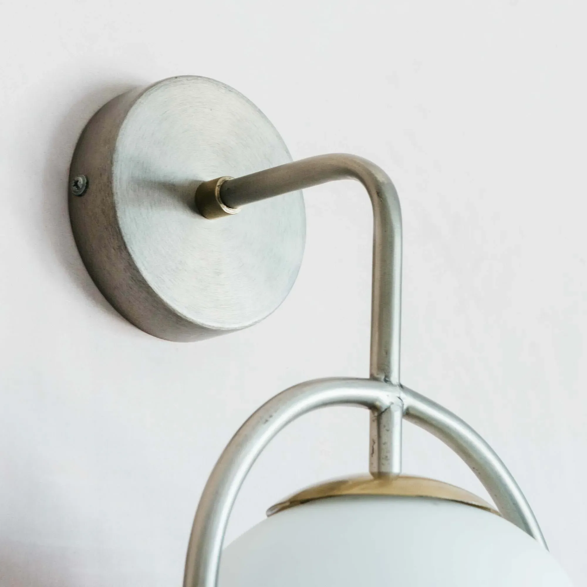 Maja Double Wall Light - Brass, Iron