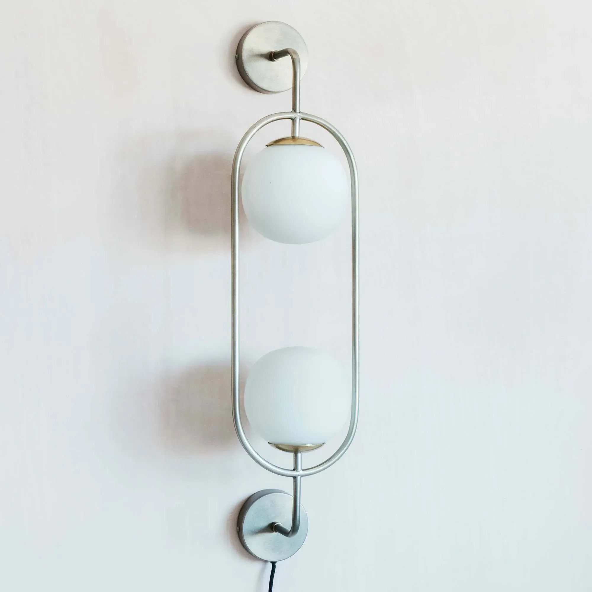 Maja Double Wall Light - Brass, Iron