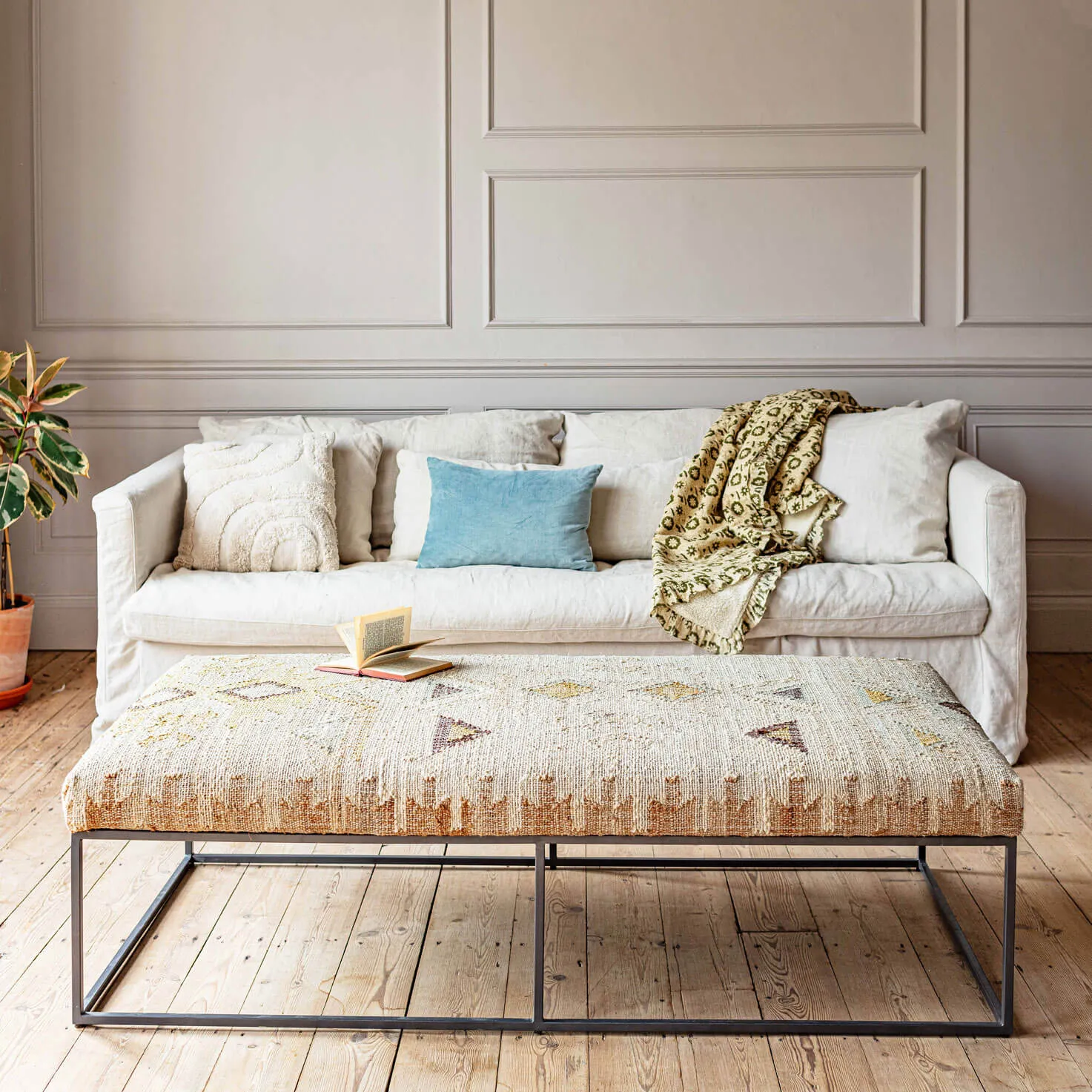 Mara Jute Coffee Table - Natural image