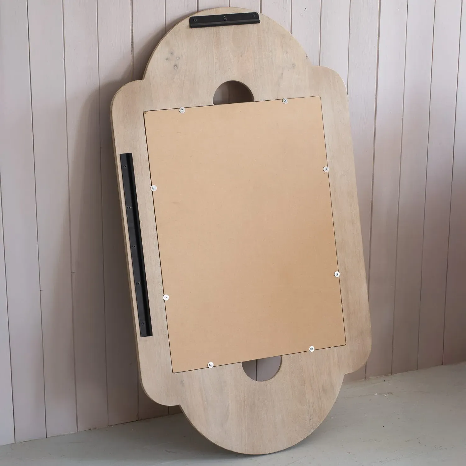 Margot Wooden Wall Mirror - Natural