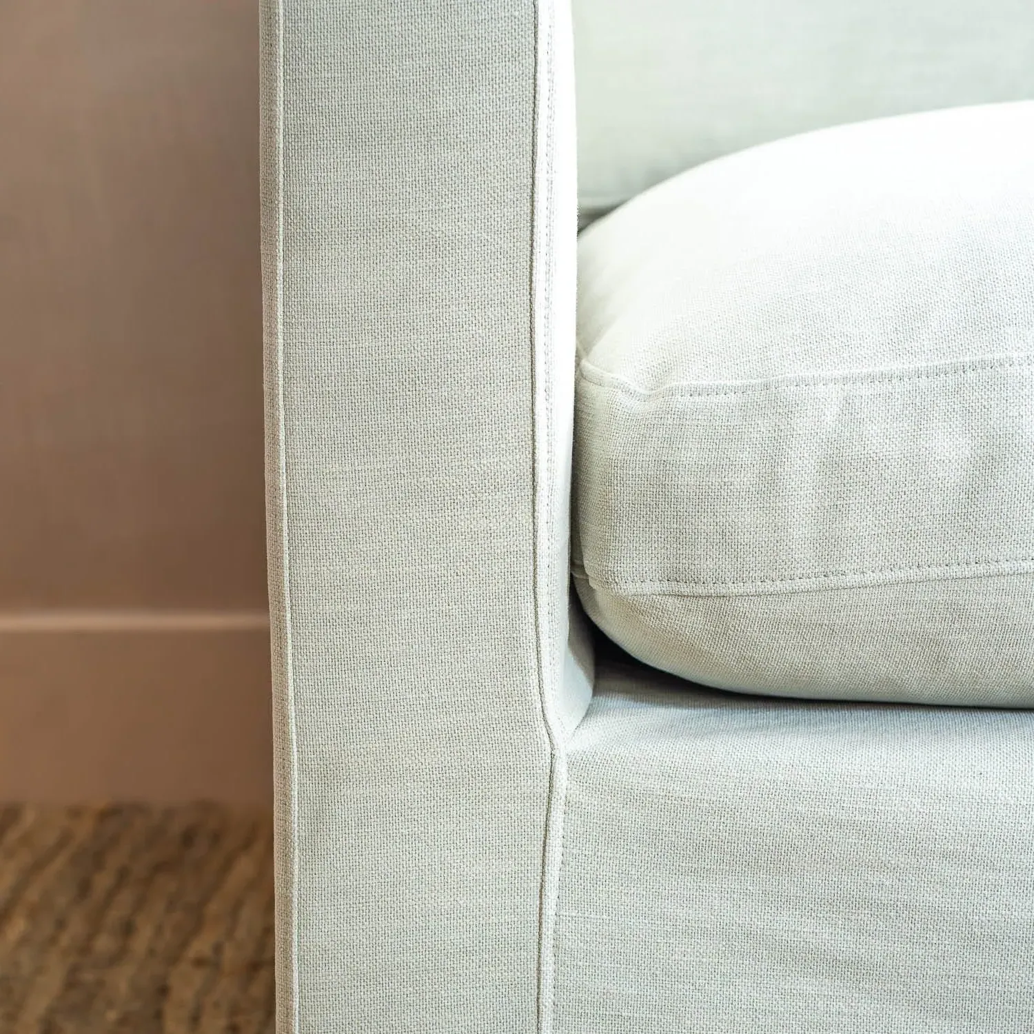 Maribel 3-Seater Sofa - Oat, Linen