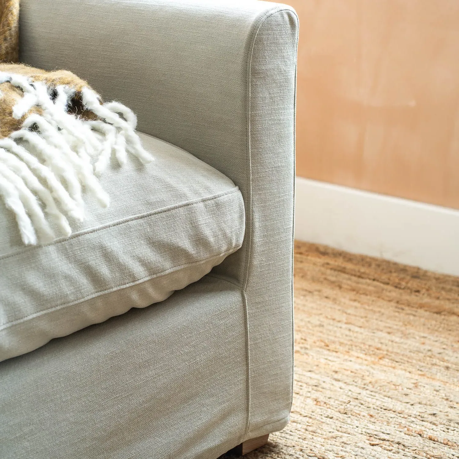 Maribel 3-Seater Sofa - Oat, Linen