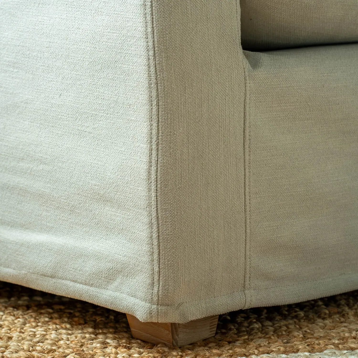 Maribel Armchair - Oat, Linen
