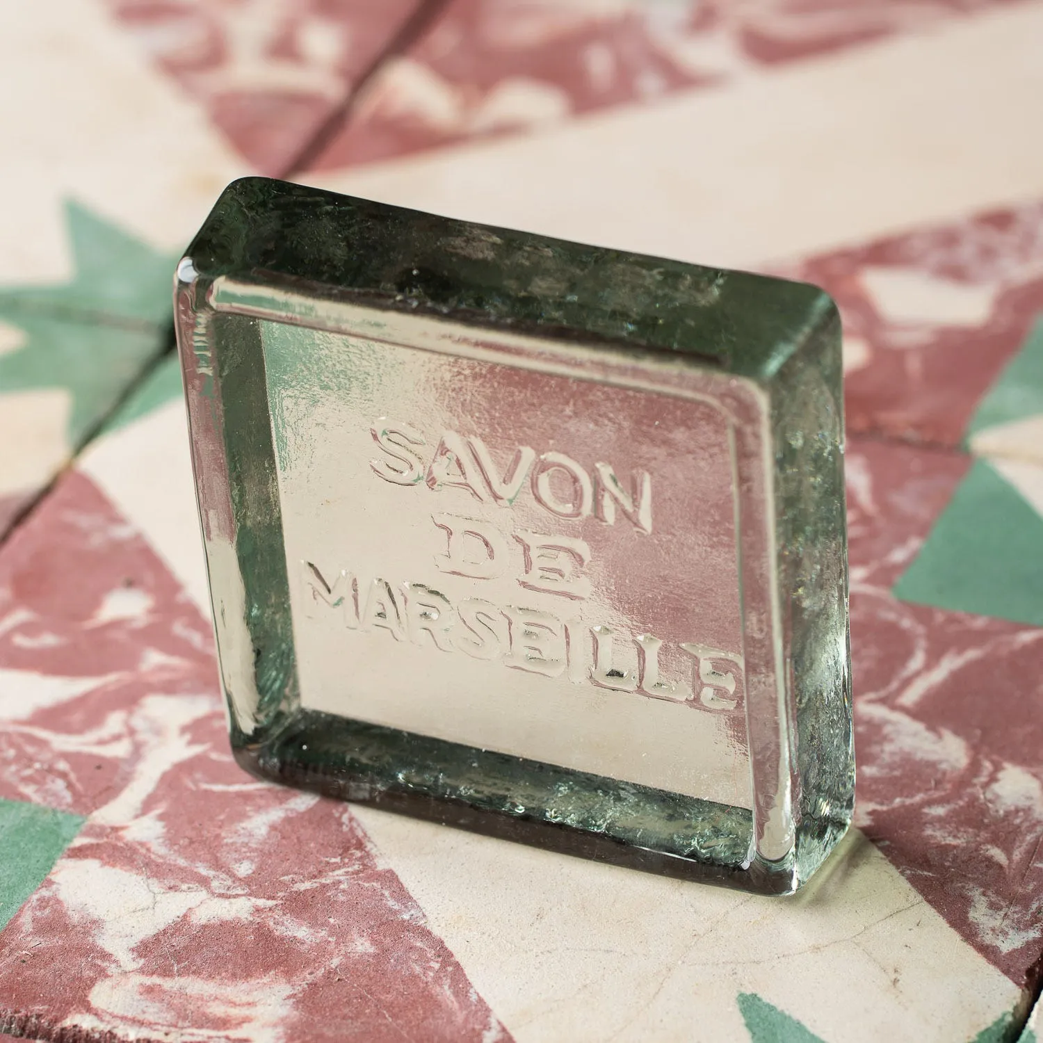 Marseille Glass Soap Dish - Clear